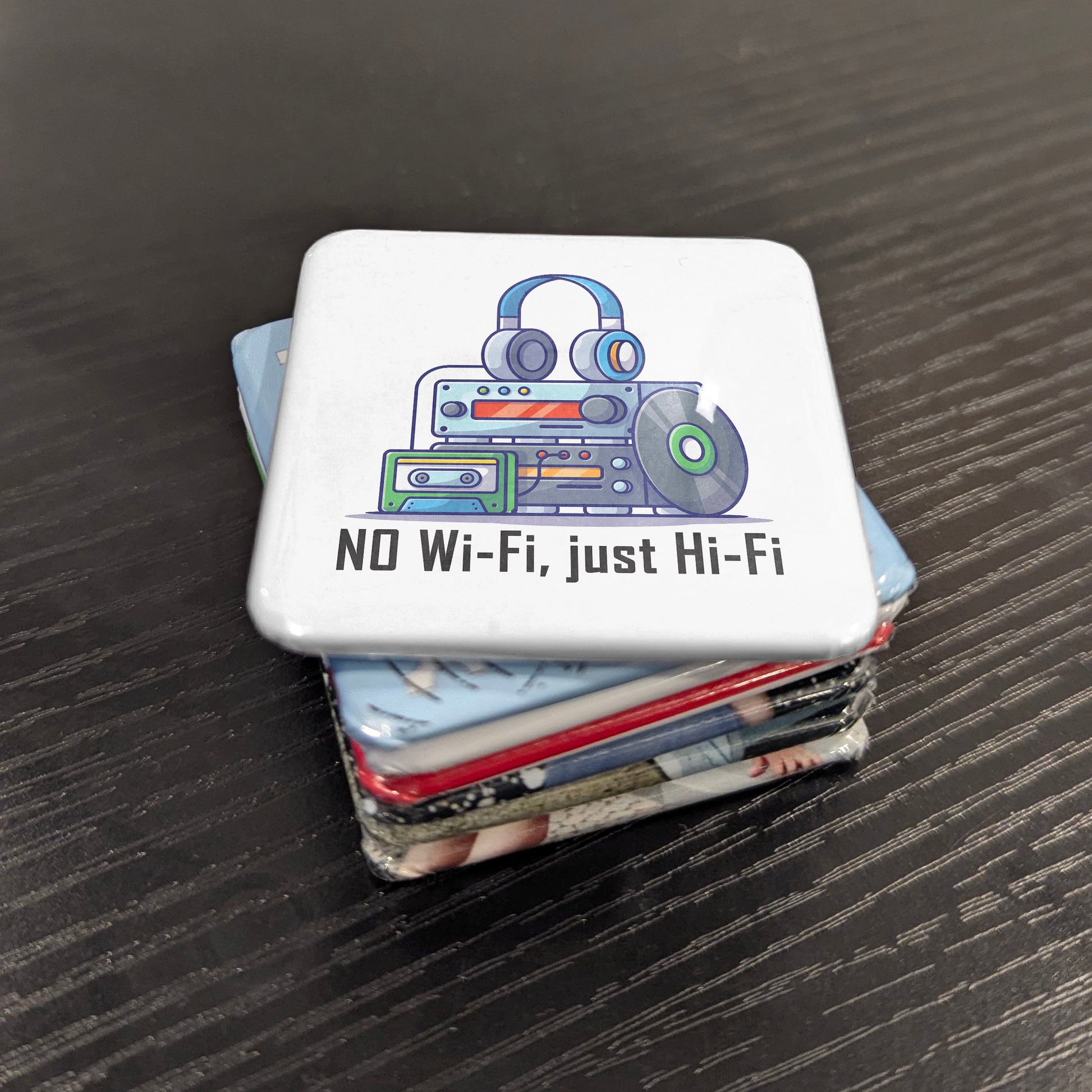 No WiFi just HiFi Fridge Magnet - PhiloPerse