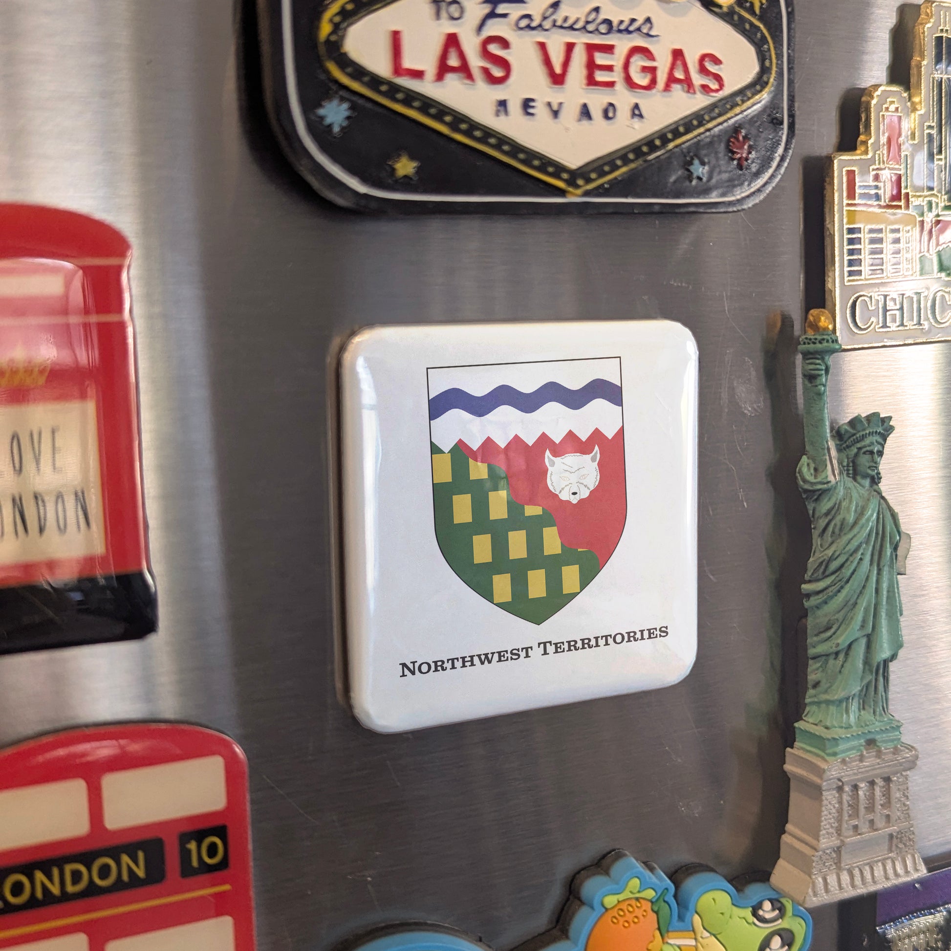 Northwest Territories Flag Fridge Magnet - PhiloPerse