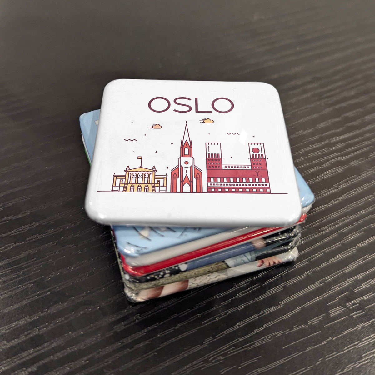 Oslo Norway Magnet | Viking Capital at the Head of the Oslofjord | 2x2 | Made in Canada