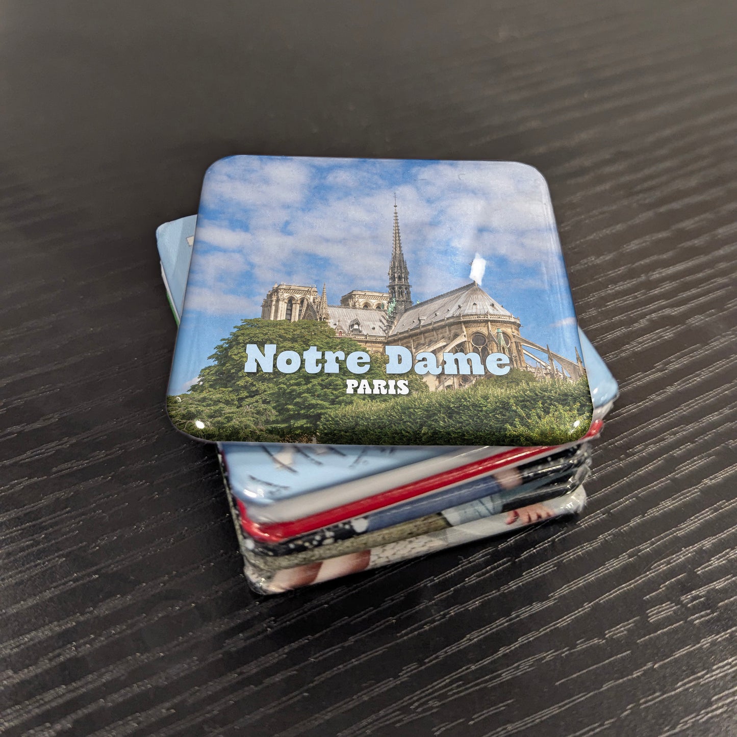 Notre Dame Skyline in Paris Fridge Magnet - PhiloPerse