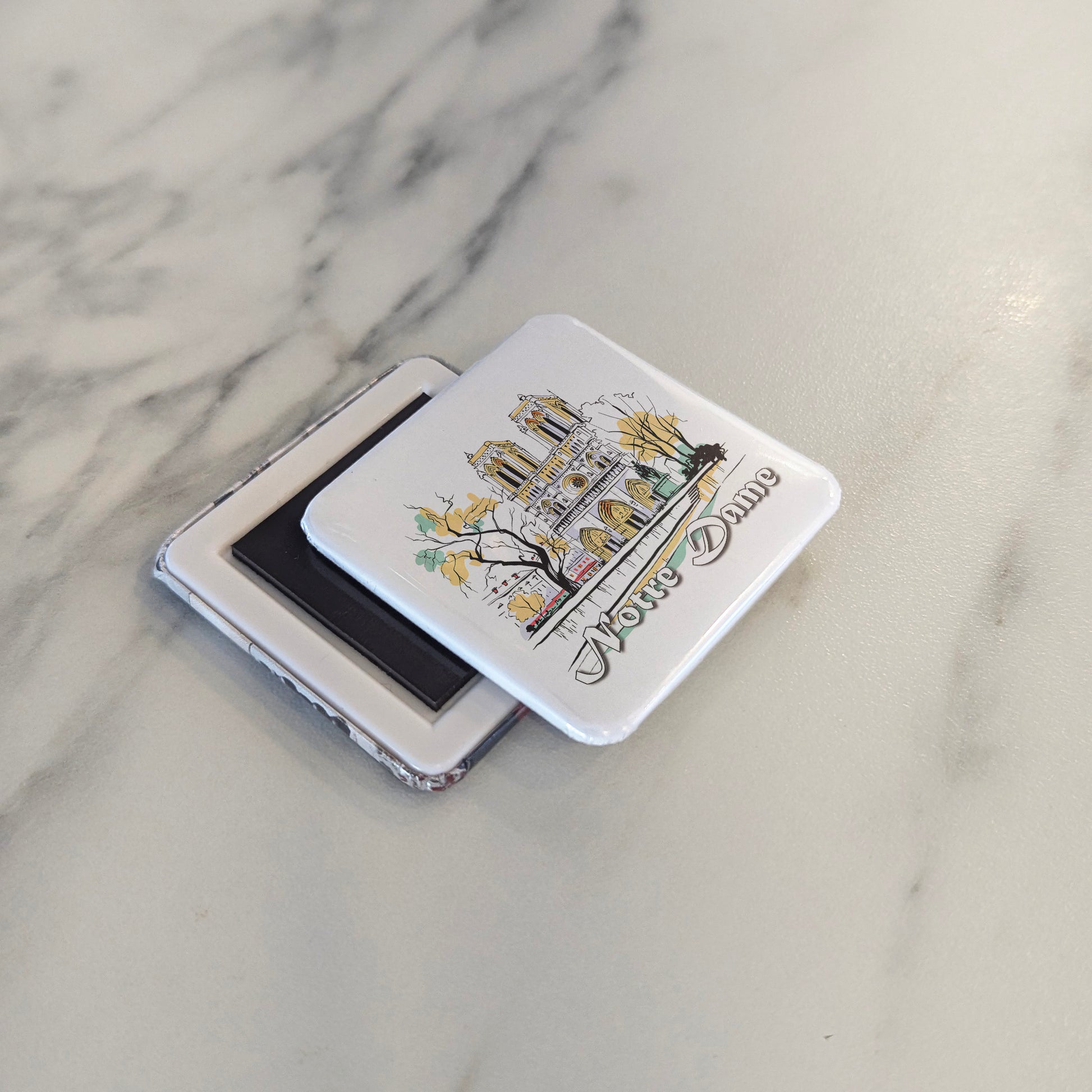 Notre Dame in Paris Fridge Magnet - PhiloPerse