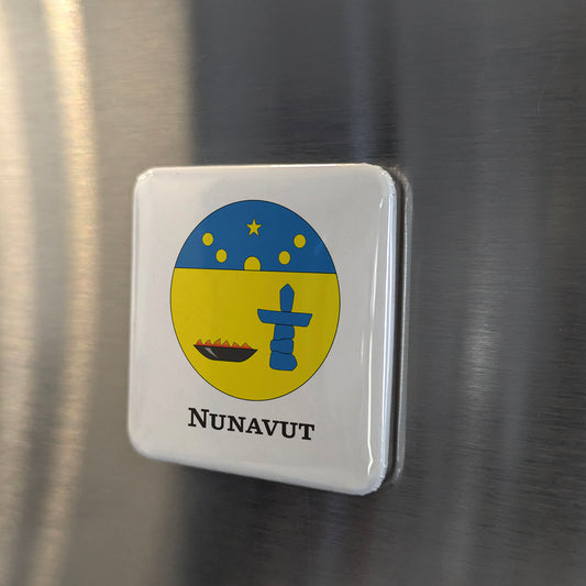 Nunavut Flag Fridge Magnet - PhiloPerse