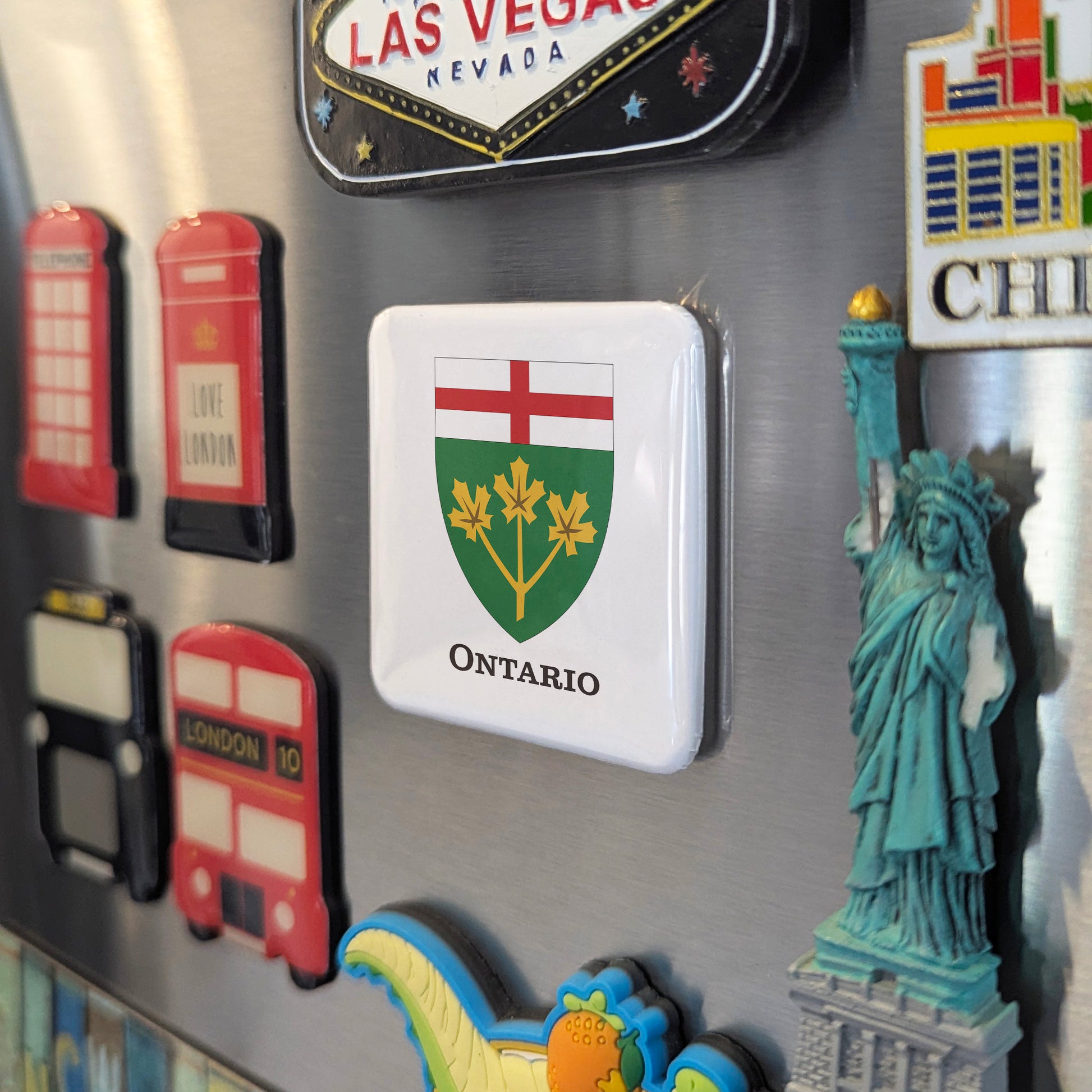 Ontario Flag Fridge Magnet - PhiloPerse
