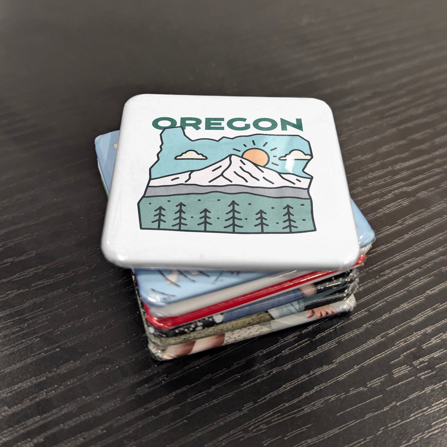 Oregon State Magnet | The Beaver State | 2×2 | Made in Canada - PhiloPerse