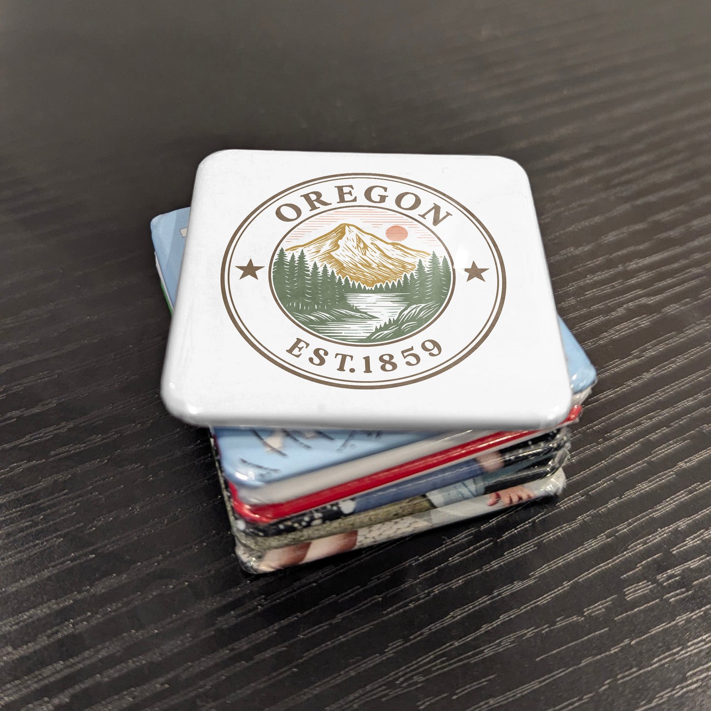Oregon Magnet | The Beaver State | 2×2 | Made in Canada - PhiloPerse