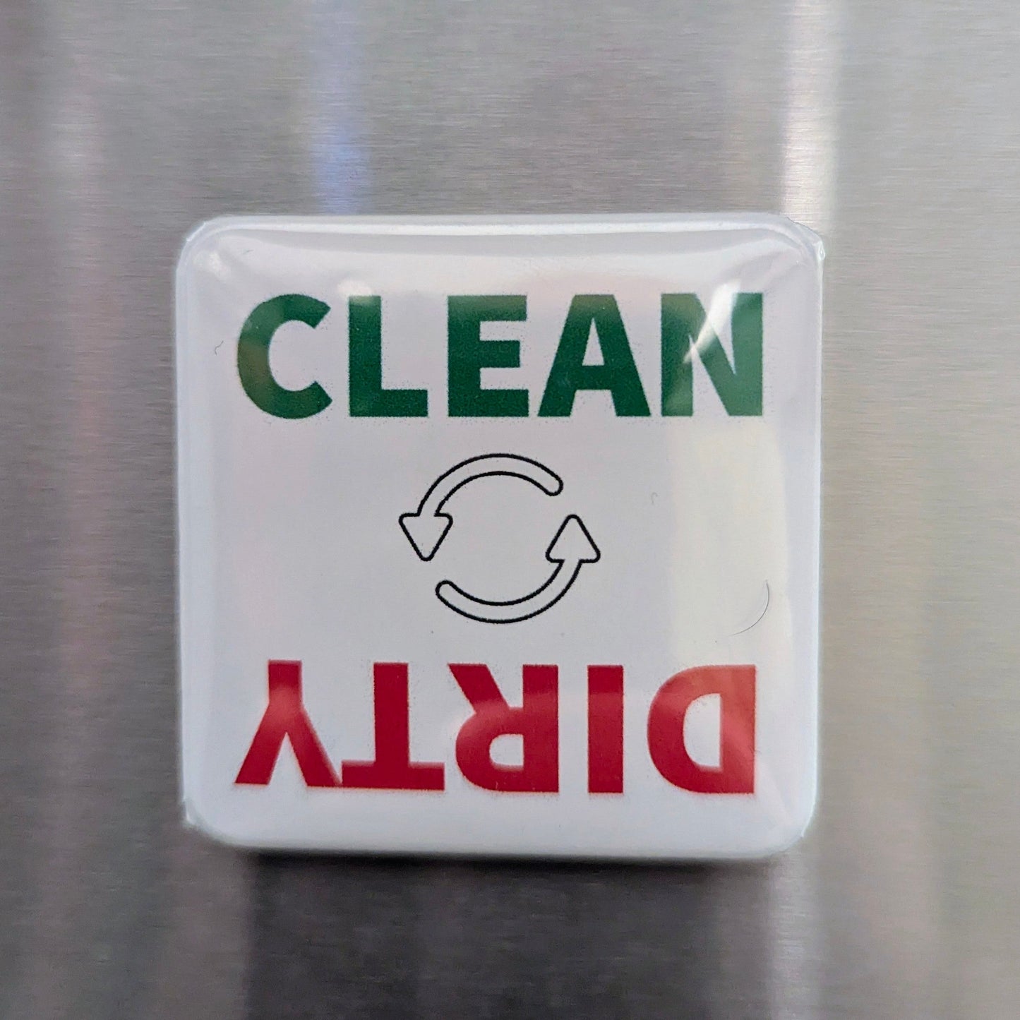 Clean-Dirty Rotating Dishwasher Magnet - PhiloPerse
