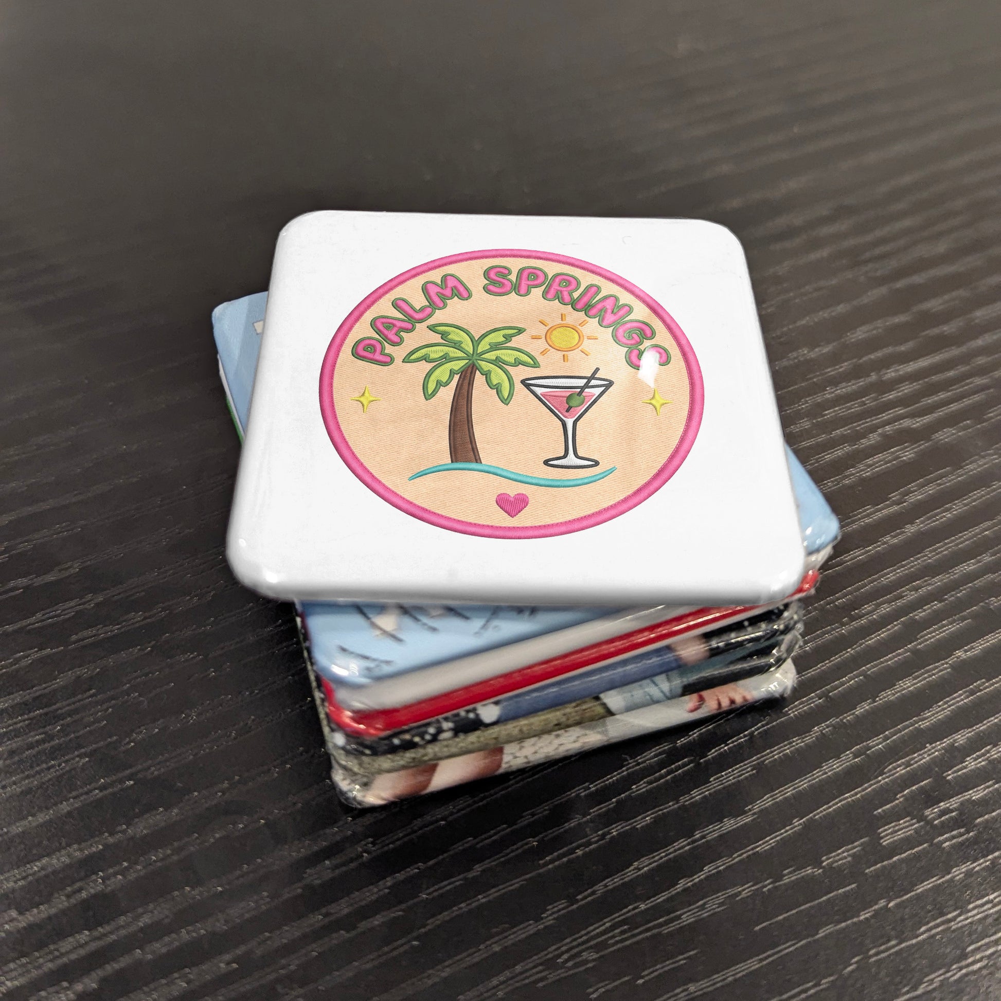 Palm Springs California Magnet | Glamour in the Desert | 2×2 | Made in Canada - PhiloPerse