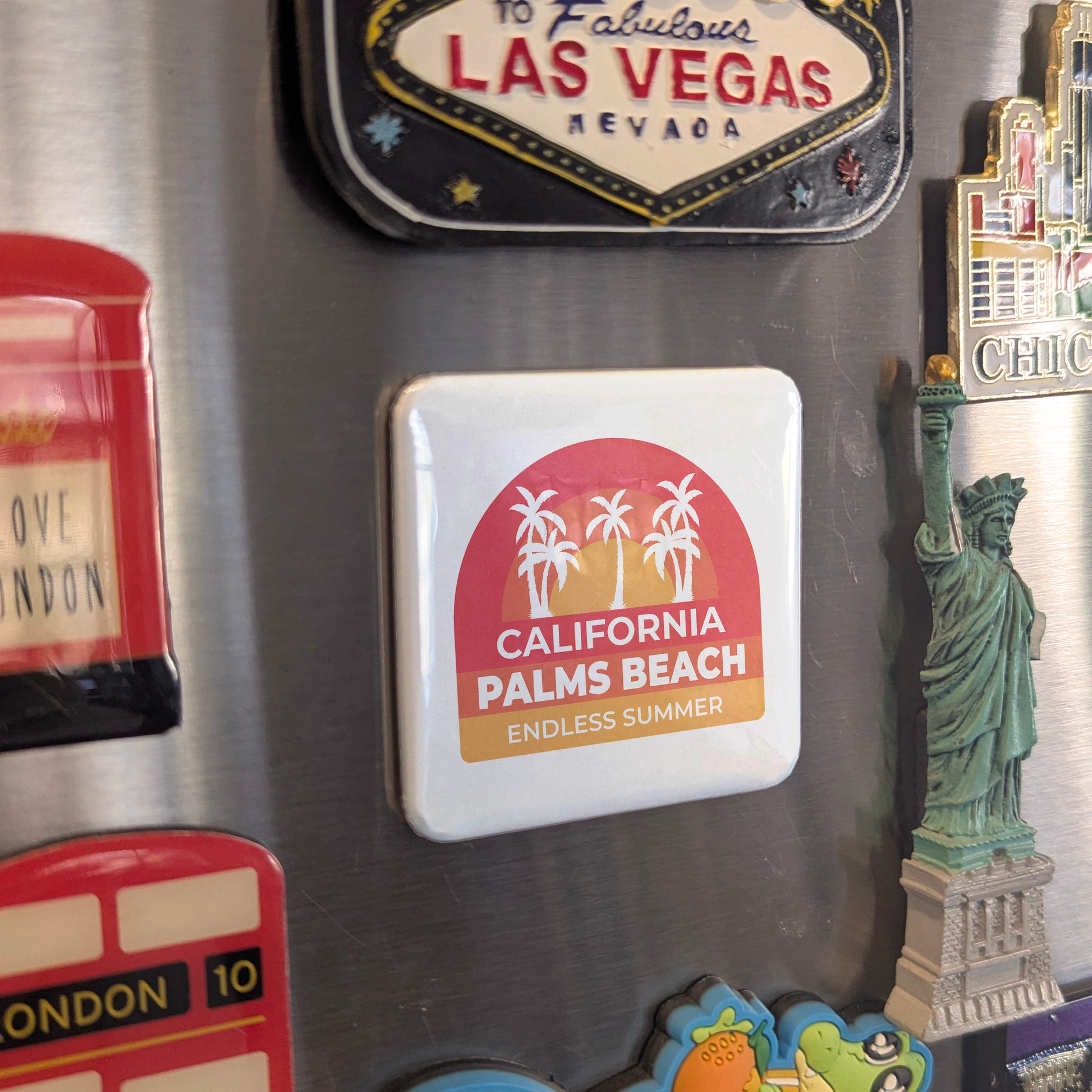 California Magnet | The Golden State | 2×2 | Made in Canada - PhiloPerse