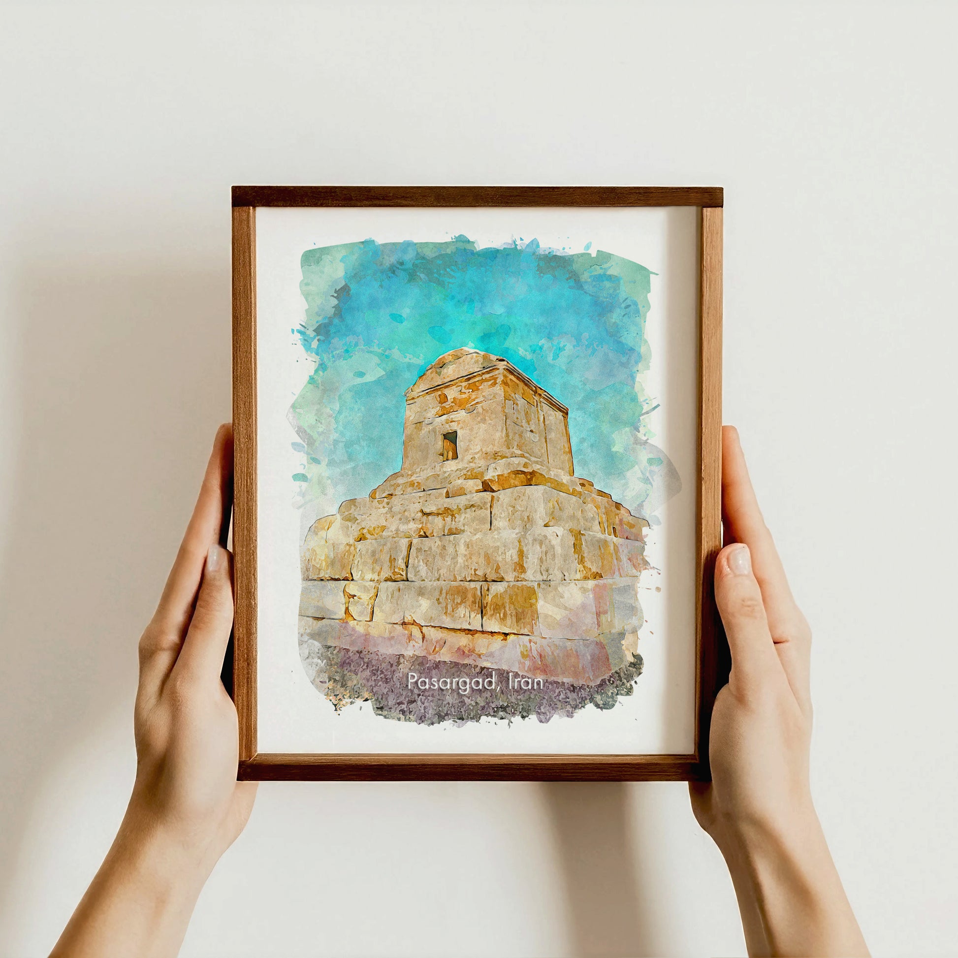 Pasargad Tomb of Cyrus, Iran, Art Print | 8×10 | Made in Canada - PhiloPerse