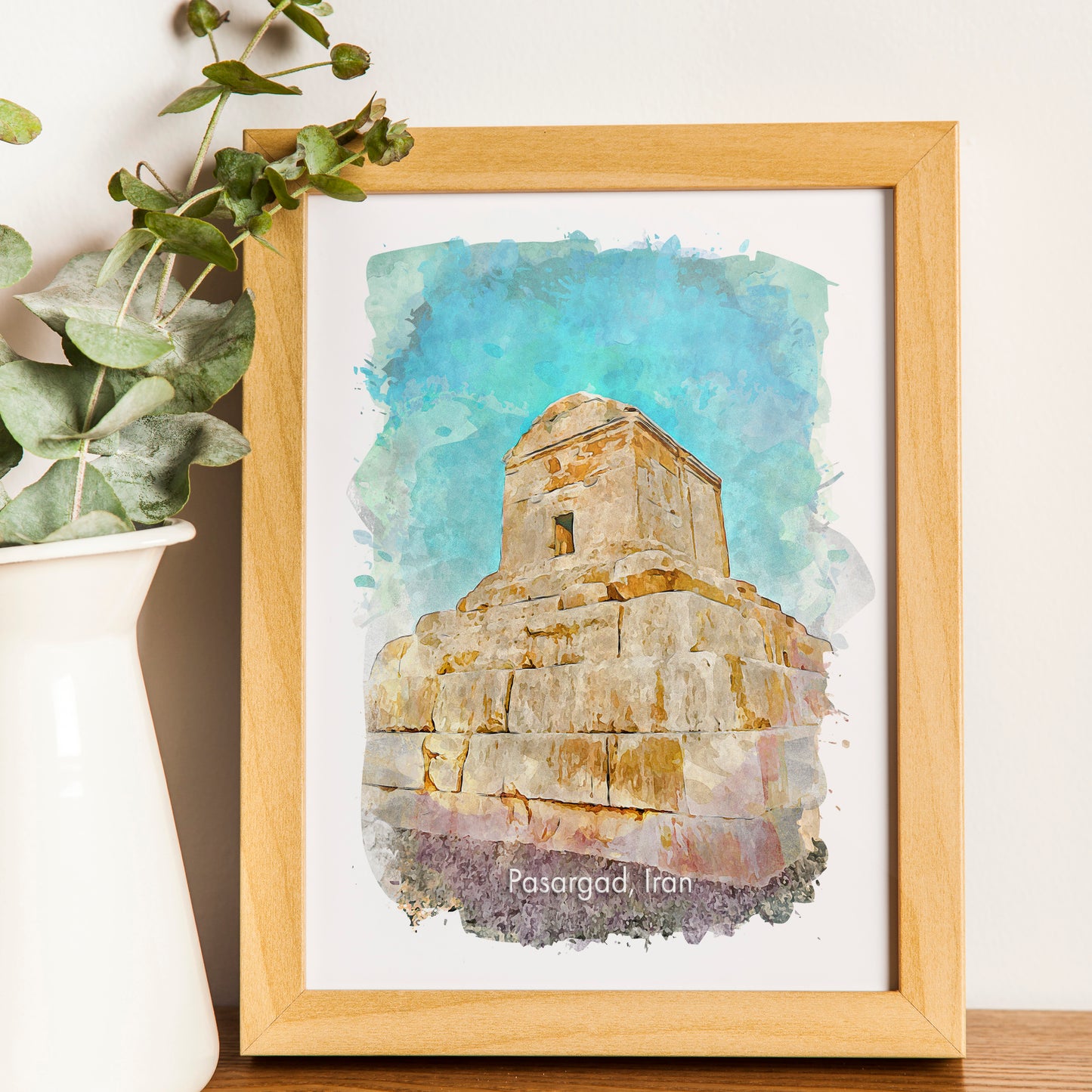 Pasargad Tomb of Cyrus, Iran, Art Print | 8×10 | Made in Canada - PhiloPerse