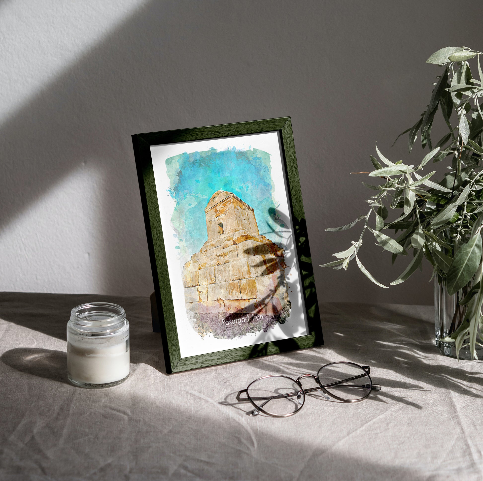 Pasargad Tomb of Cyrus, Iran, Art Print | 8×10 | Made in Canada - PhiloPerse