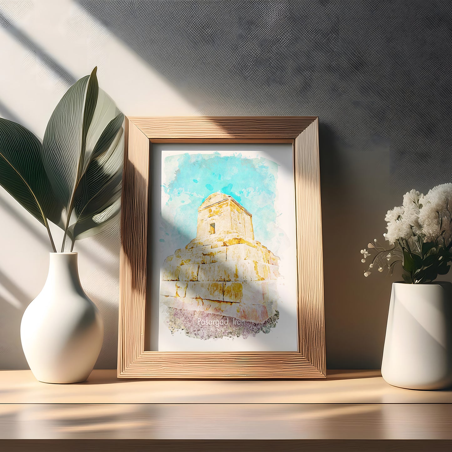 Pasargad Tomb of Cyrus, Iran, Art Print | 8×10 | Made in Canada - PhiloPerse