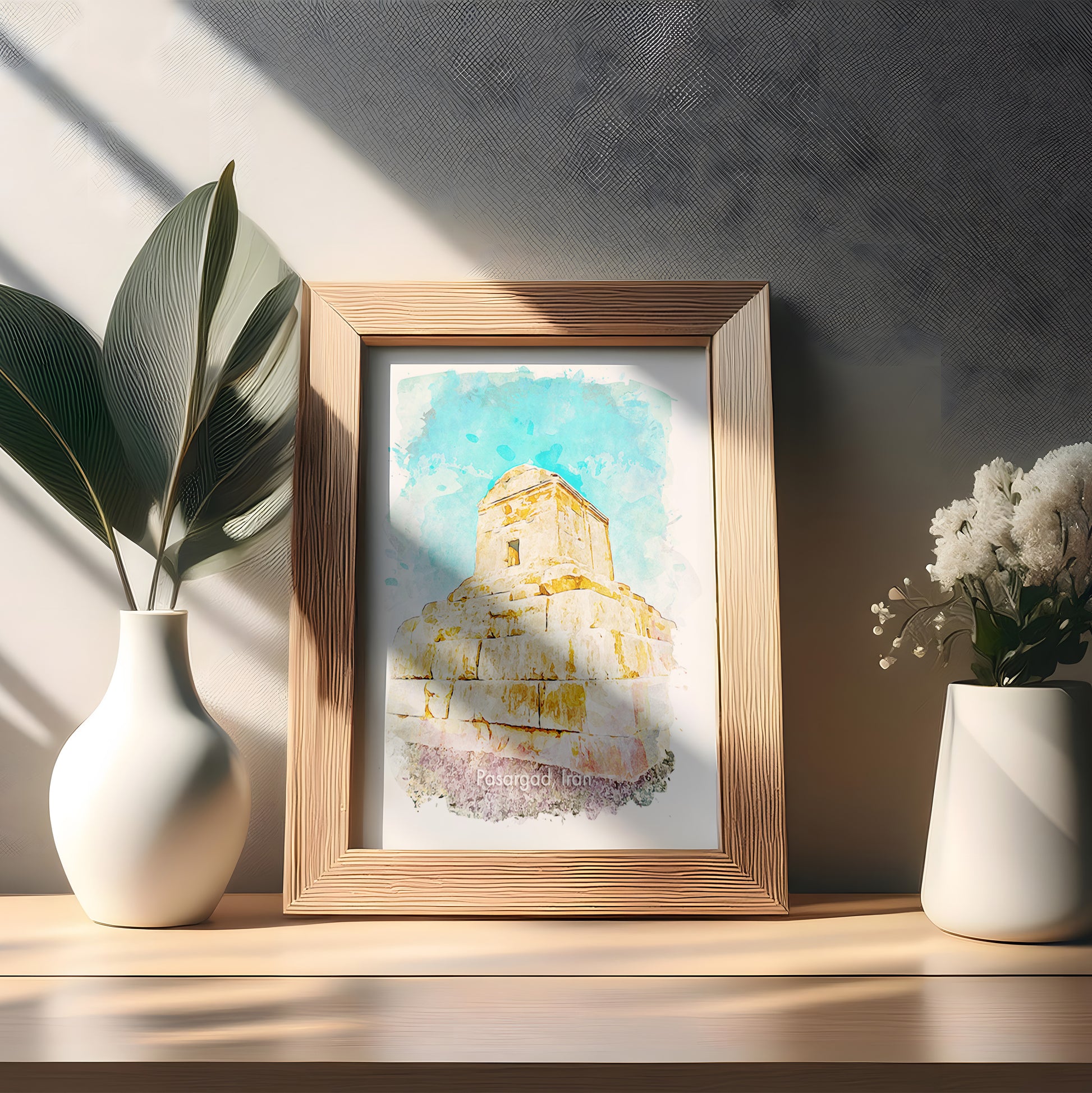Pasargad Tomb of Cyrus, Iran, Art Print | 8×10 | Made in Canada - PhiloPerse