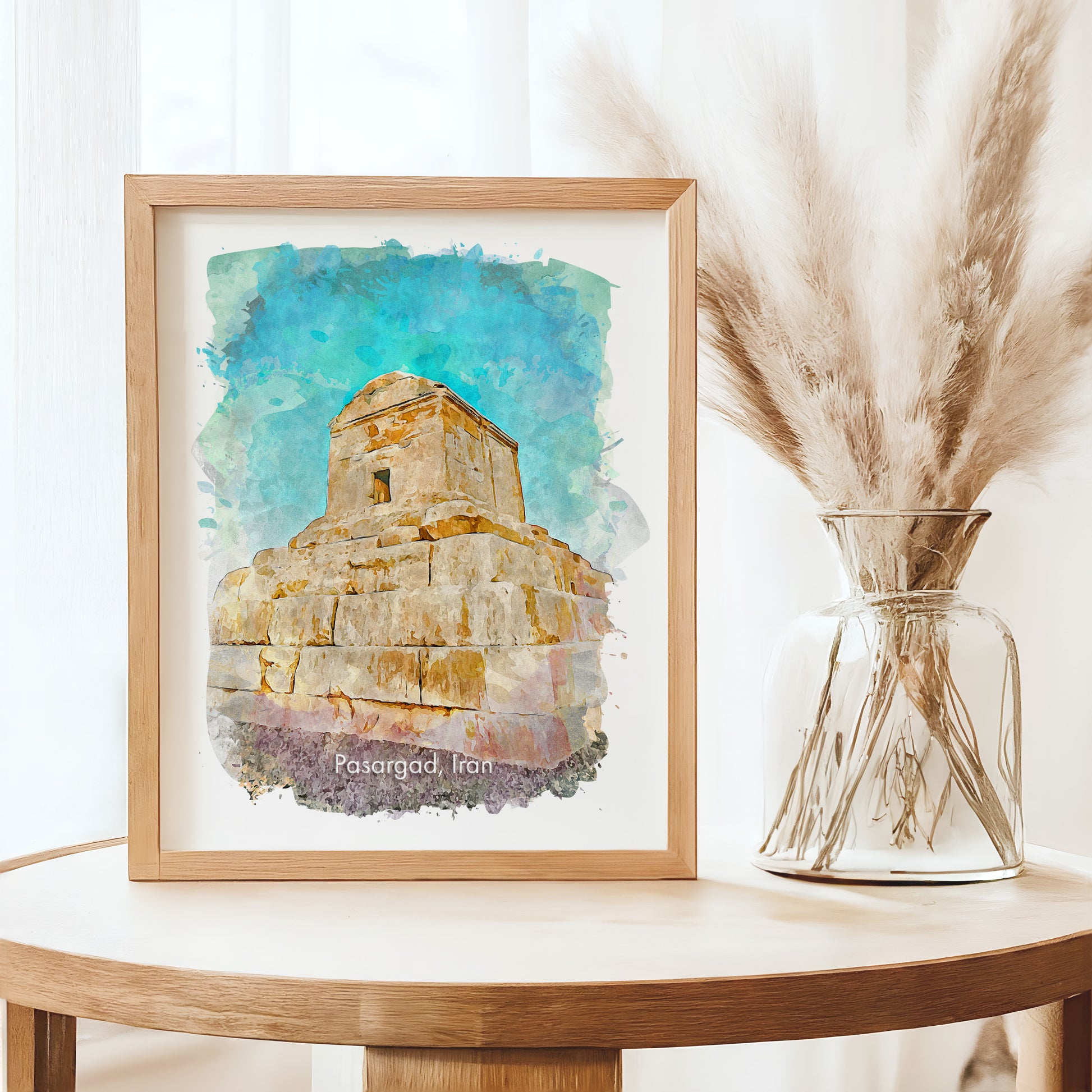Pasargad Tomb of Cyrus, Iran, Art Print | 8×10 | Made in Canada - PhiloPerse