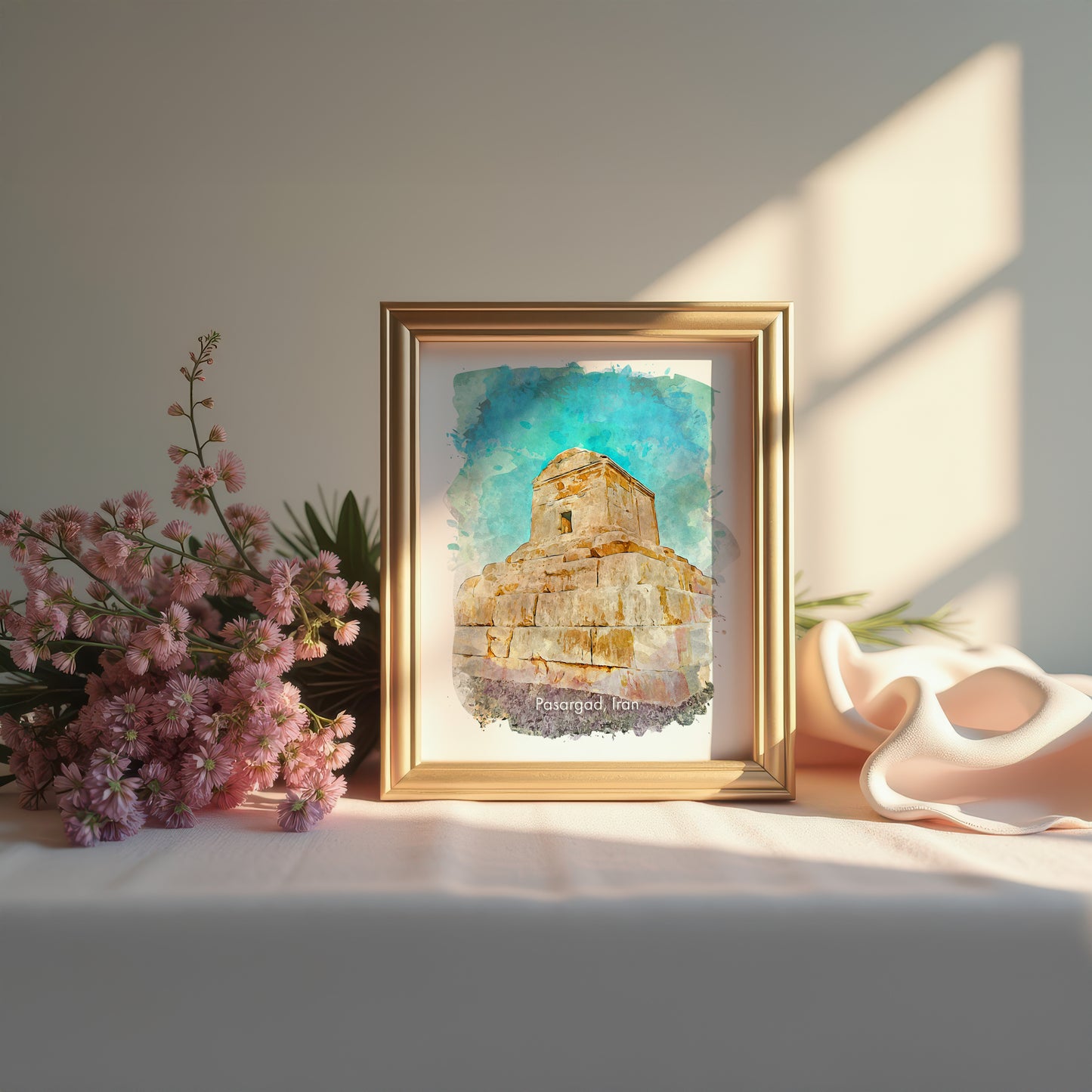 Pasargad Tomb of Cyrus, Iran, Art Print | 8×10 | Made in Canada - PhiloPerse