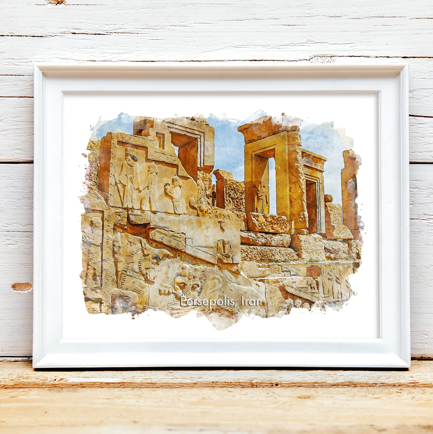 Persepolis Apadana Reliefs, Iran, Art Print | 8×10 | Made in Canada - PhiloPerse