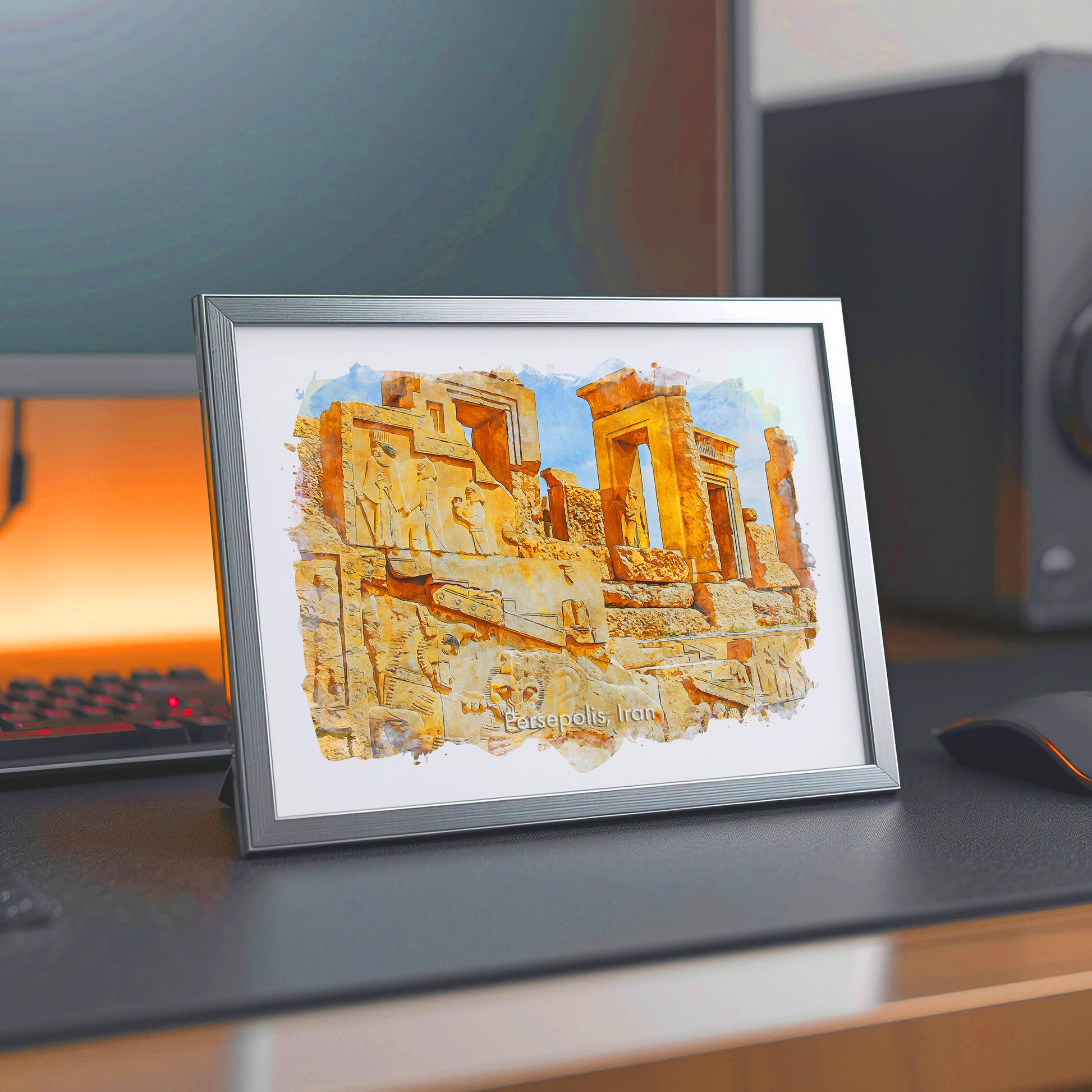Persepolis Apadana Reliefs, Iran, Art Print | 8×10 | Made in Canada - PhiloPerse