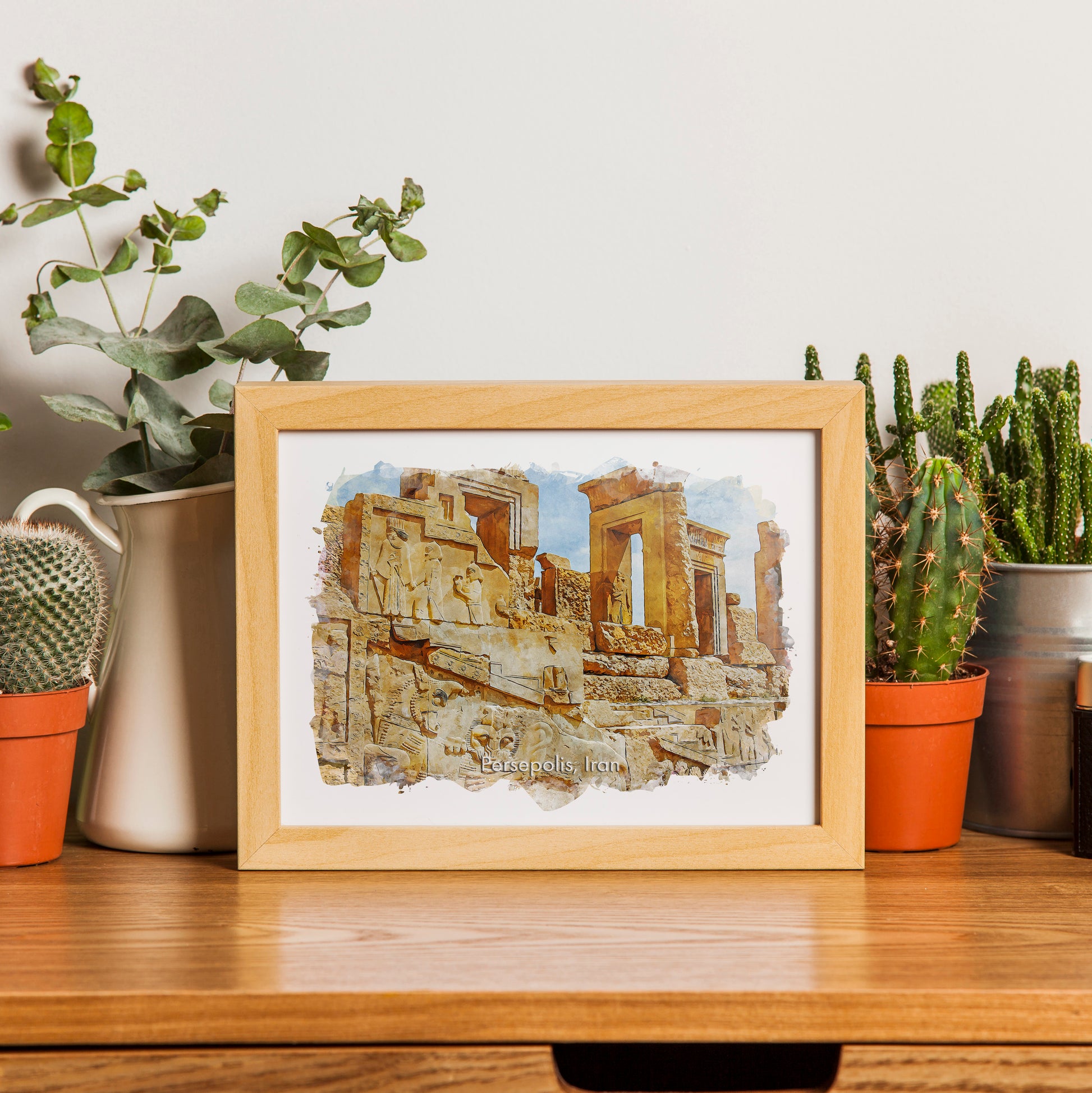 Persepolis Apadana Reliefs, Iran, Art Print | 8×10 | Made in Canada - PhiloPerse