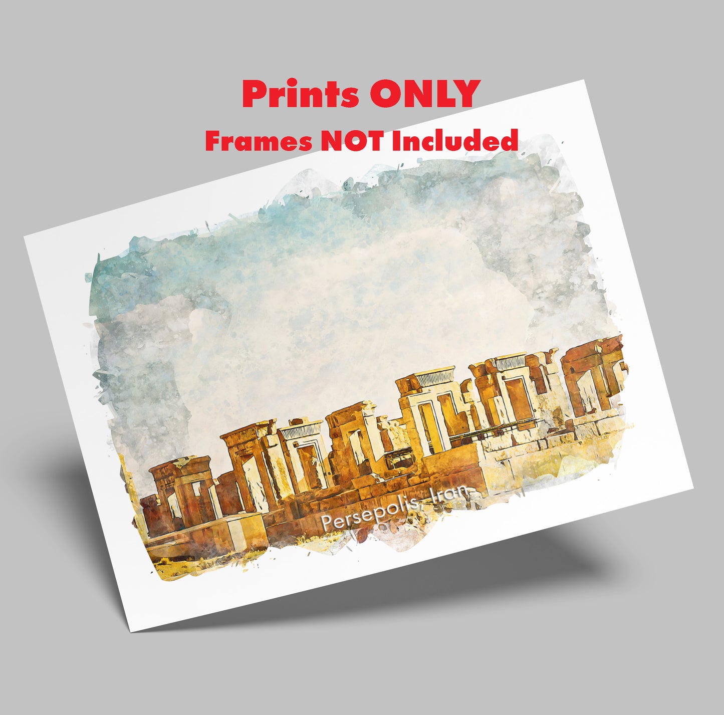 Persepolis Tachara Palace, Iran, Art Print | 8×10 | Made in Canada - PhiloPerse