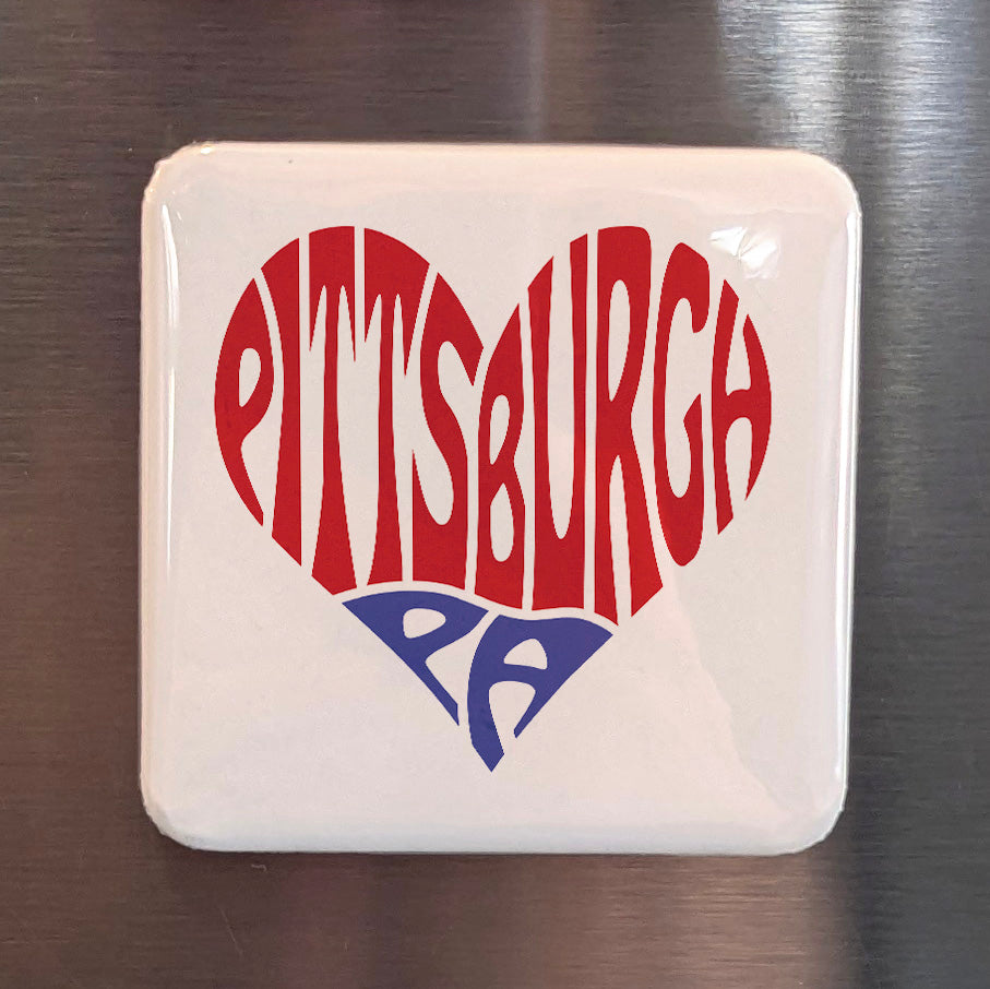 Pittsburgh Pennsylvania Magnet |  | 2×2 | Made in Canada (Copy) - PhiloPerse