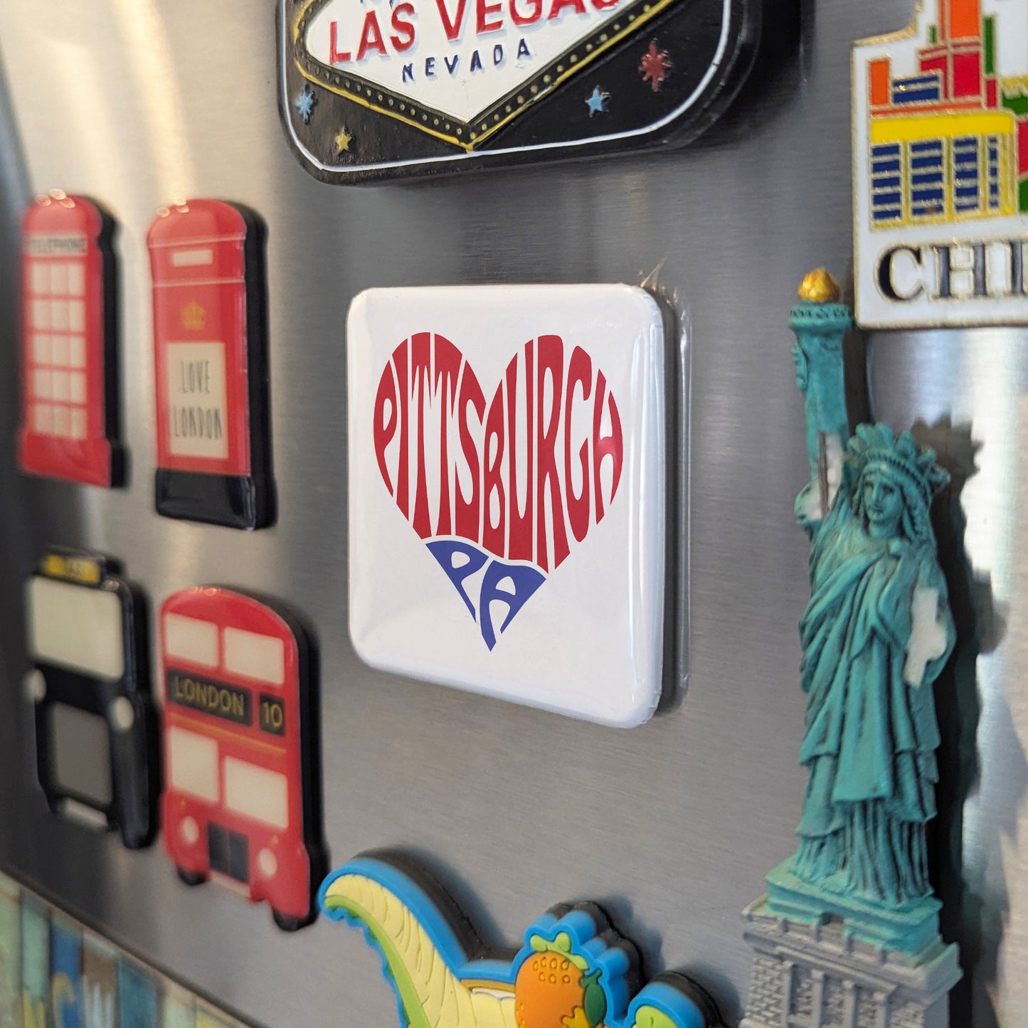 Pittsburgh Pennsylvania Magnet |  | 2×2 | Made in Canada (Copy) - PhiloPerse