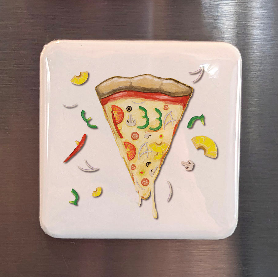 Pizza Day Magnet | 2x2 | Made in Canada - PhiloPerse