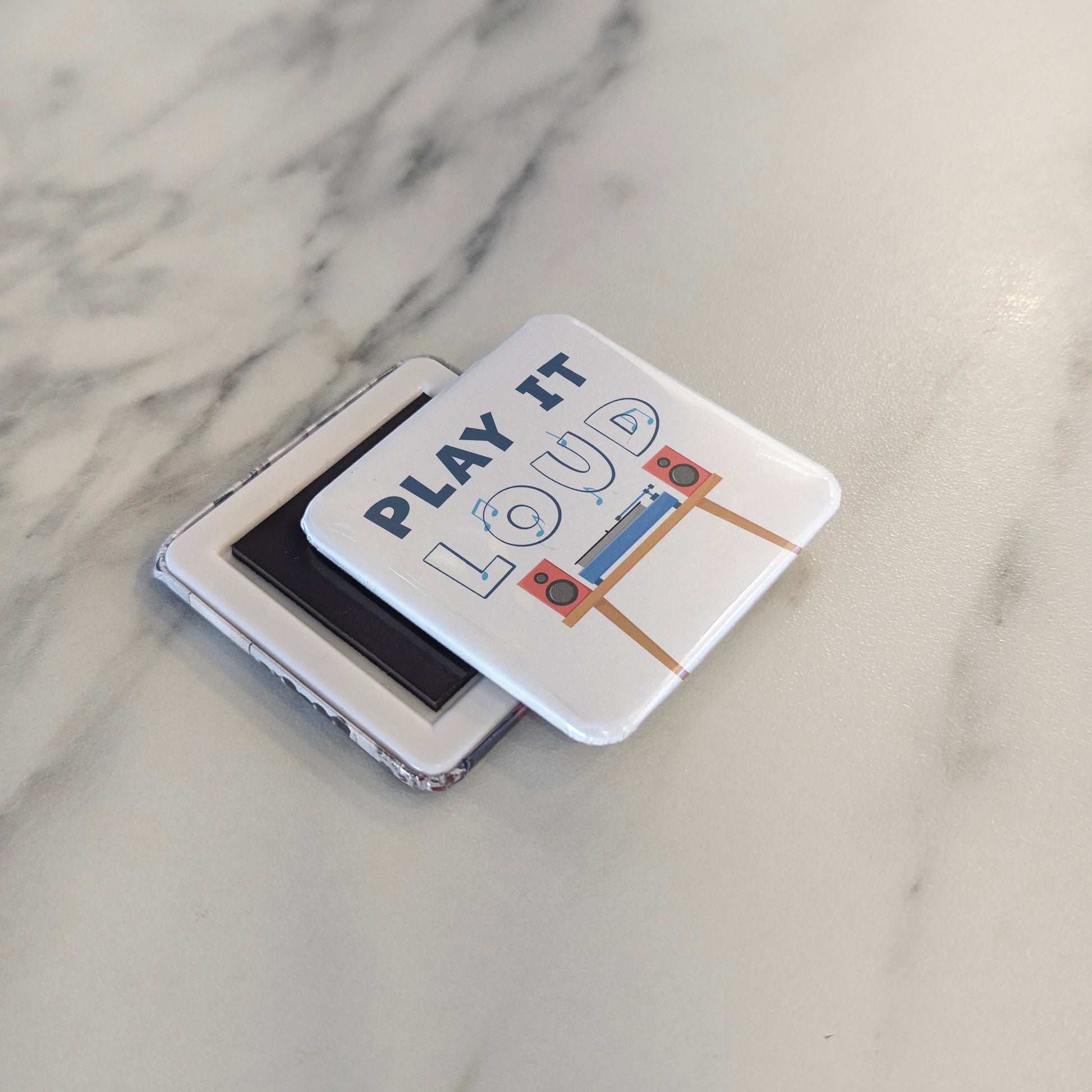 Play It Loud Fridge Magnet - PhiloPerse