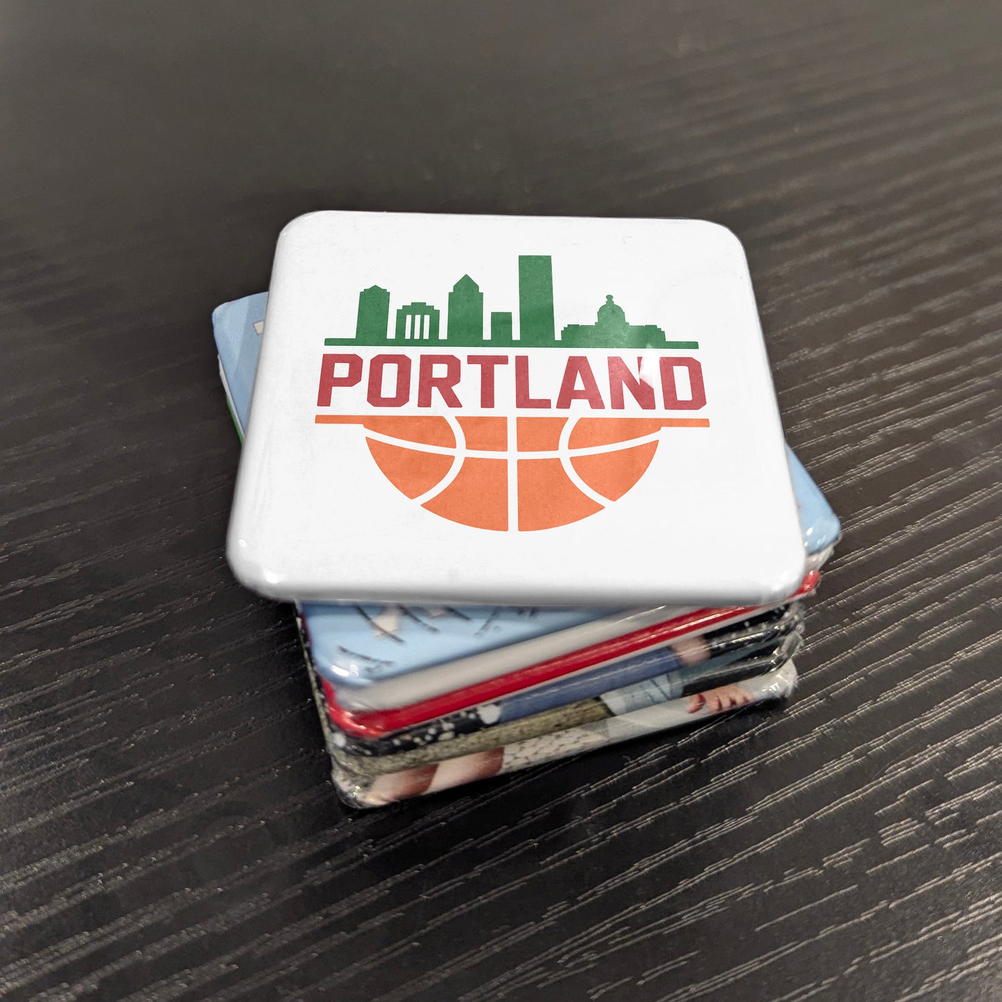 Imán de Portland, Oregón | Rose City Hoops | 2×2 | Hecho en Canadá