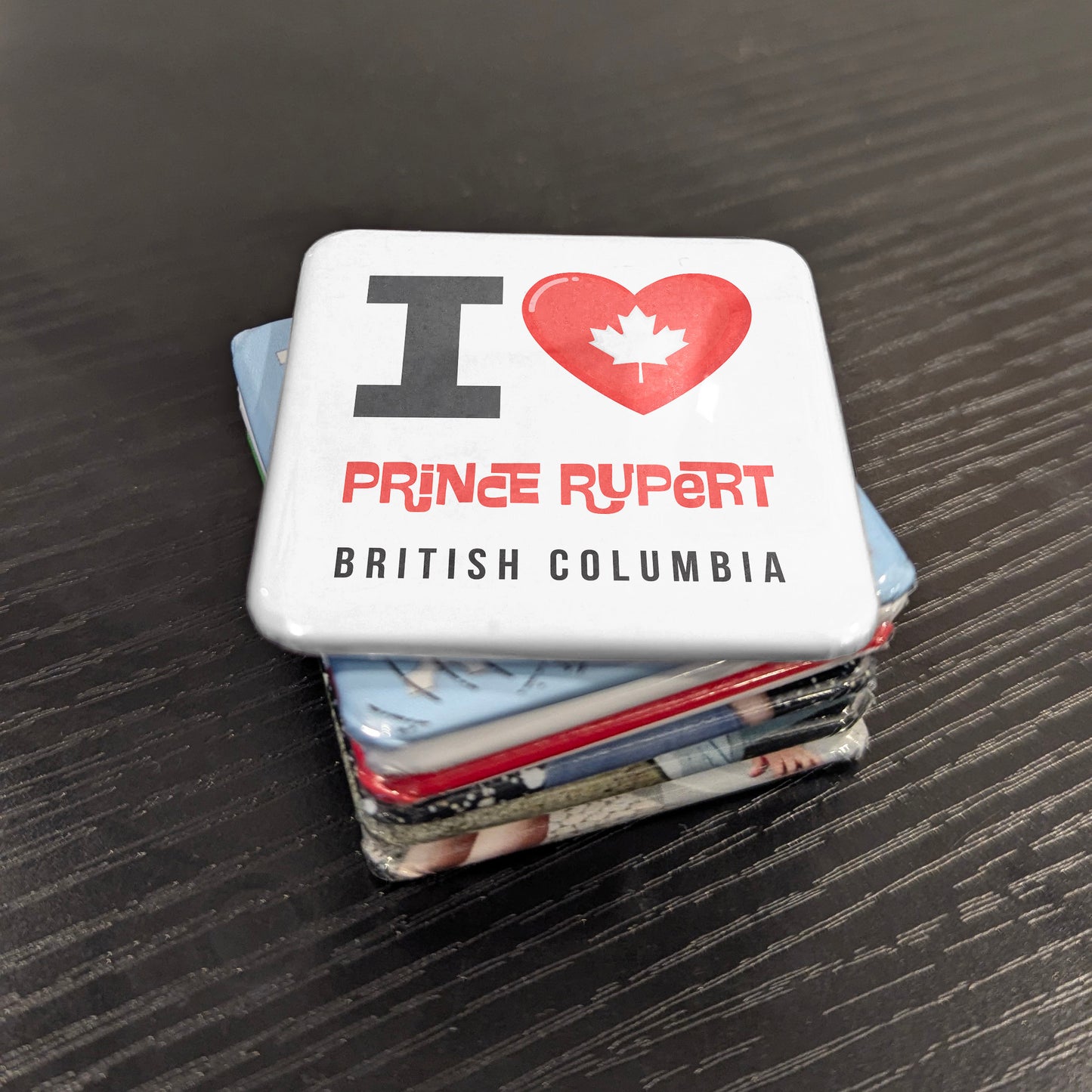 I Love Prince Rupert BC Magnet | Gateway to the Pacific Northwest | 2x2 | Made in Canada