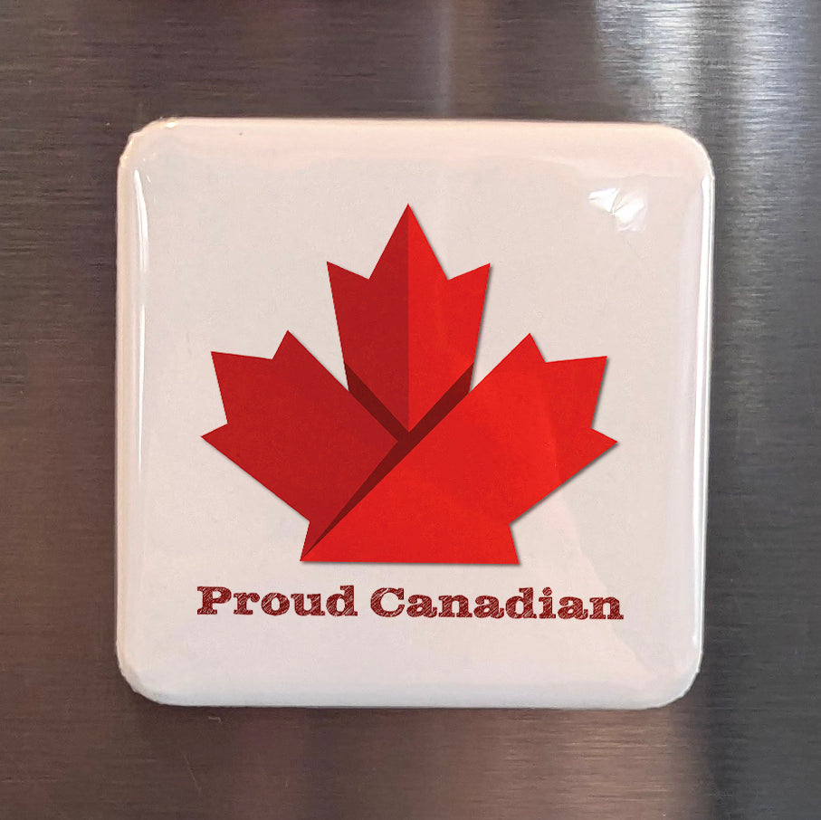 Proud Canadian Fridge Magnet - PhiloPerse