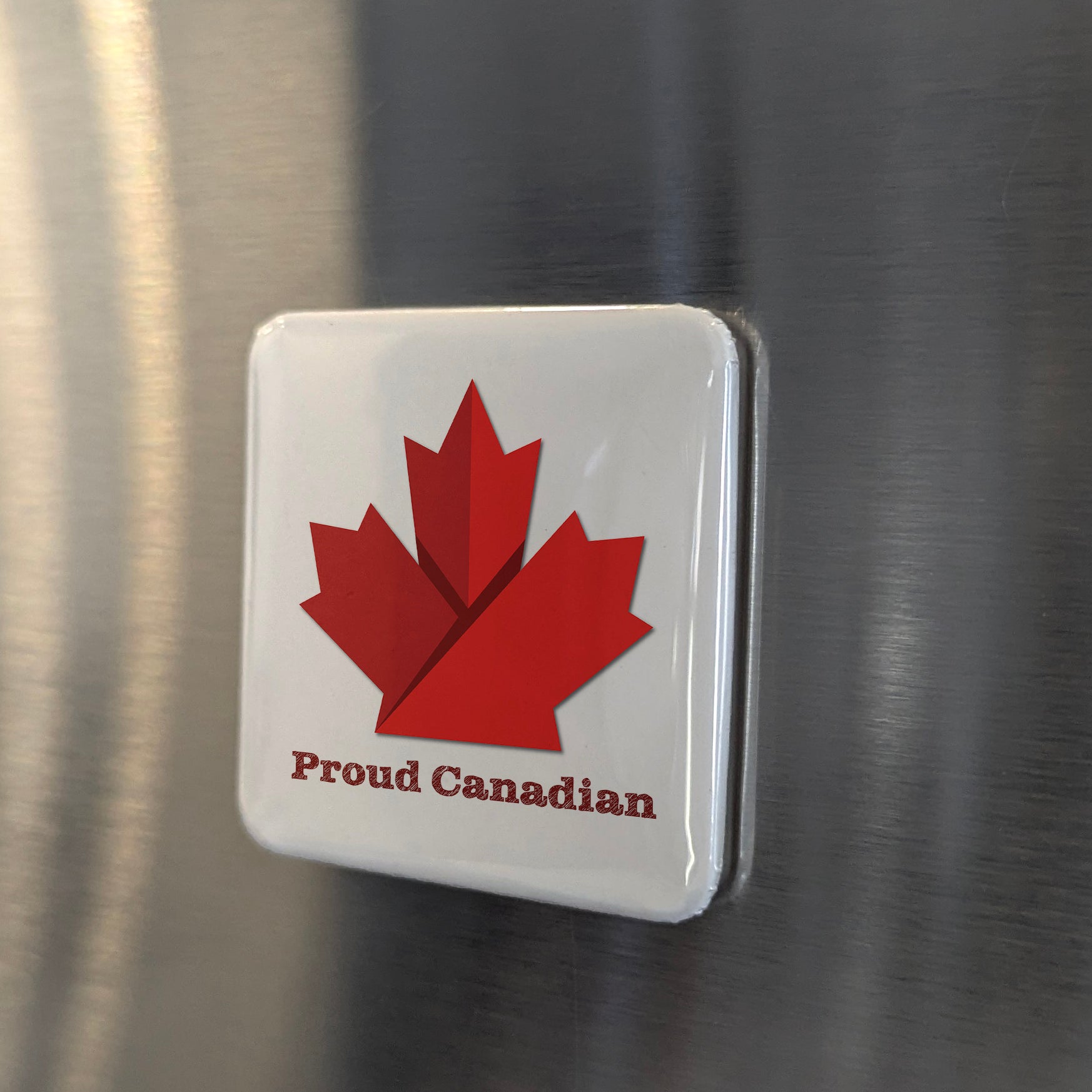 Proud Canadian Fridge Magnet - PhiloPerse