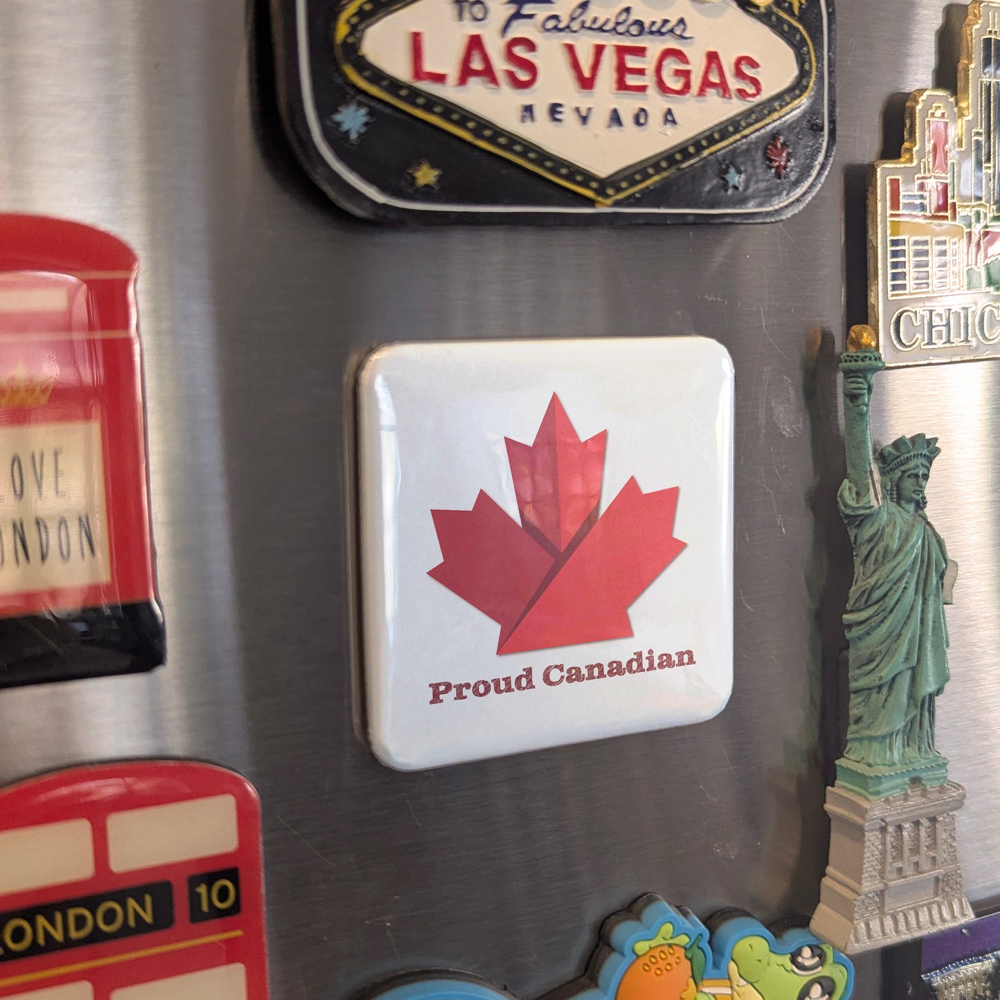 Proud Canadian Fridge Magnet - PhiloPerse