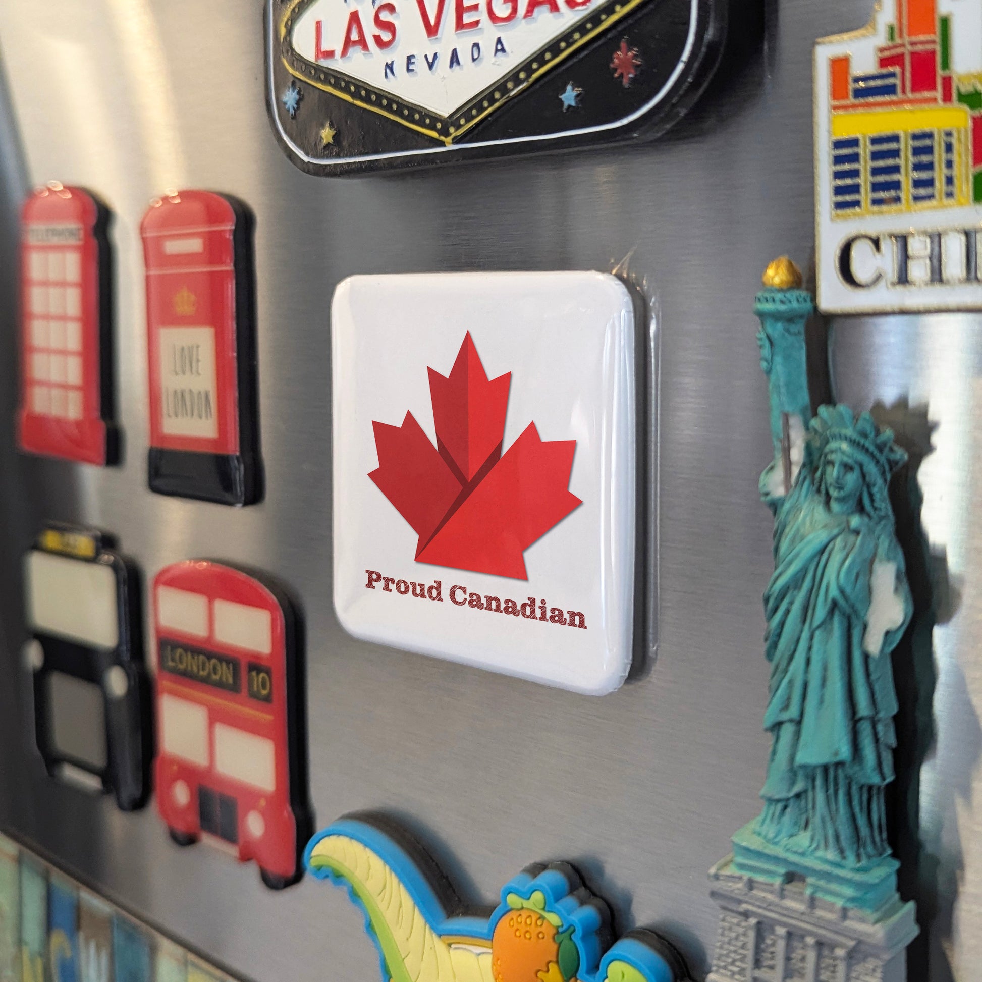 Proud Canadian Fridge Magnet - PhiloPerse