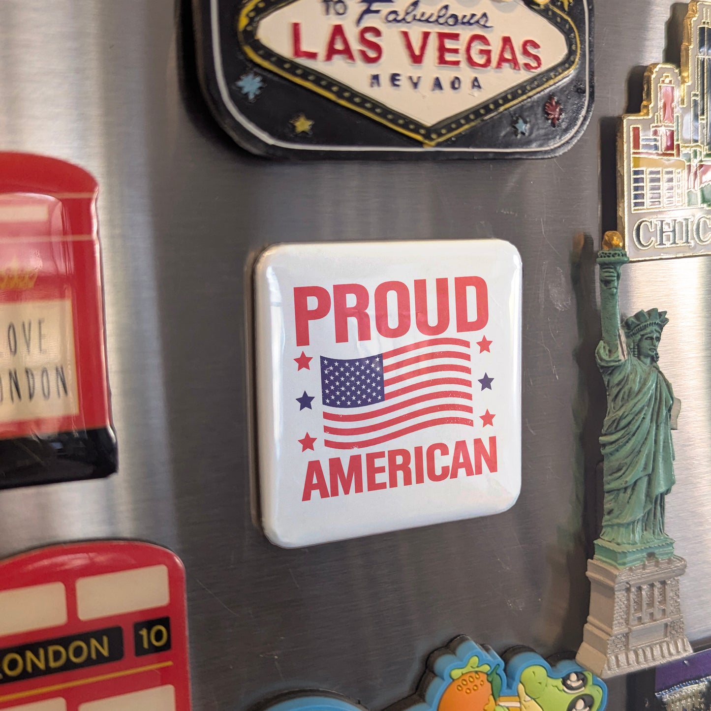 Proud American Fridge Magnet - PhiloPerse