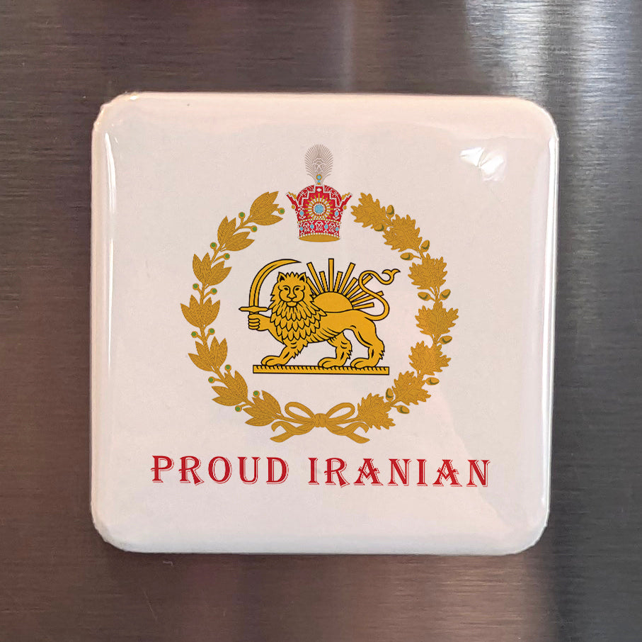 Proud Iranian Fridge Magnet - PhiloPerse