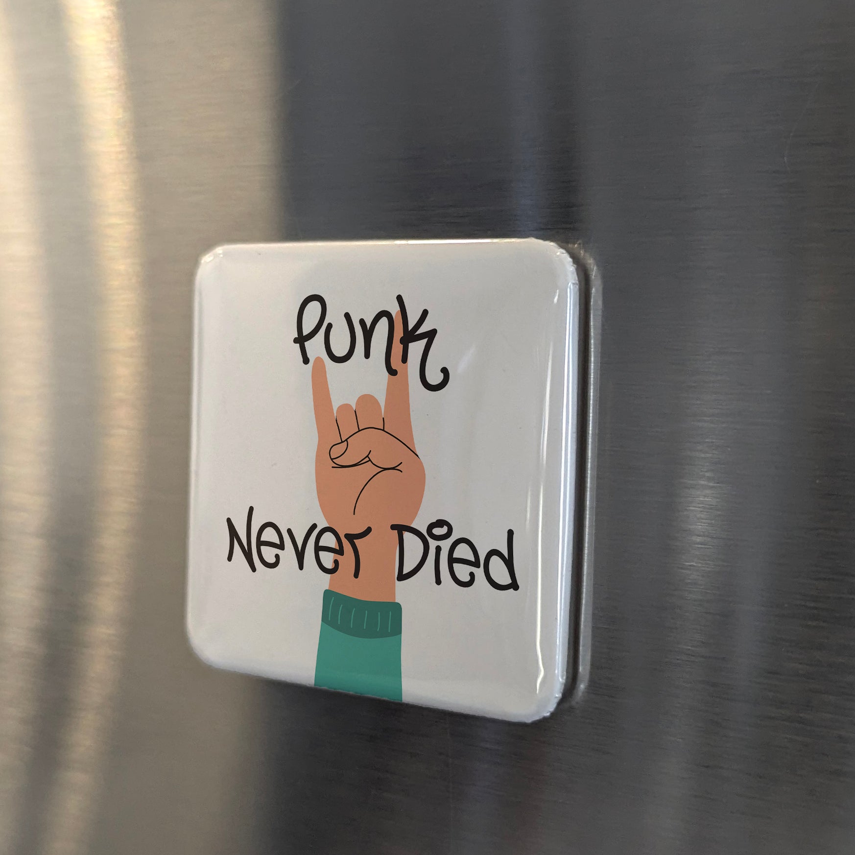 Punk Never Died Fridge Magnet - PhiloPerse