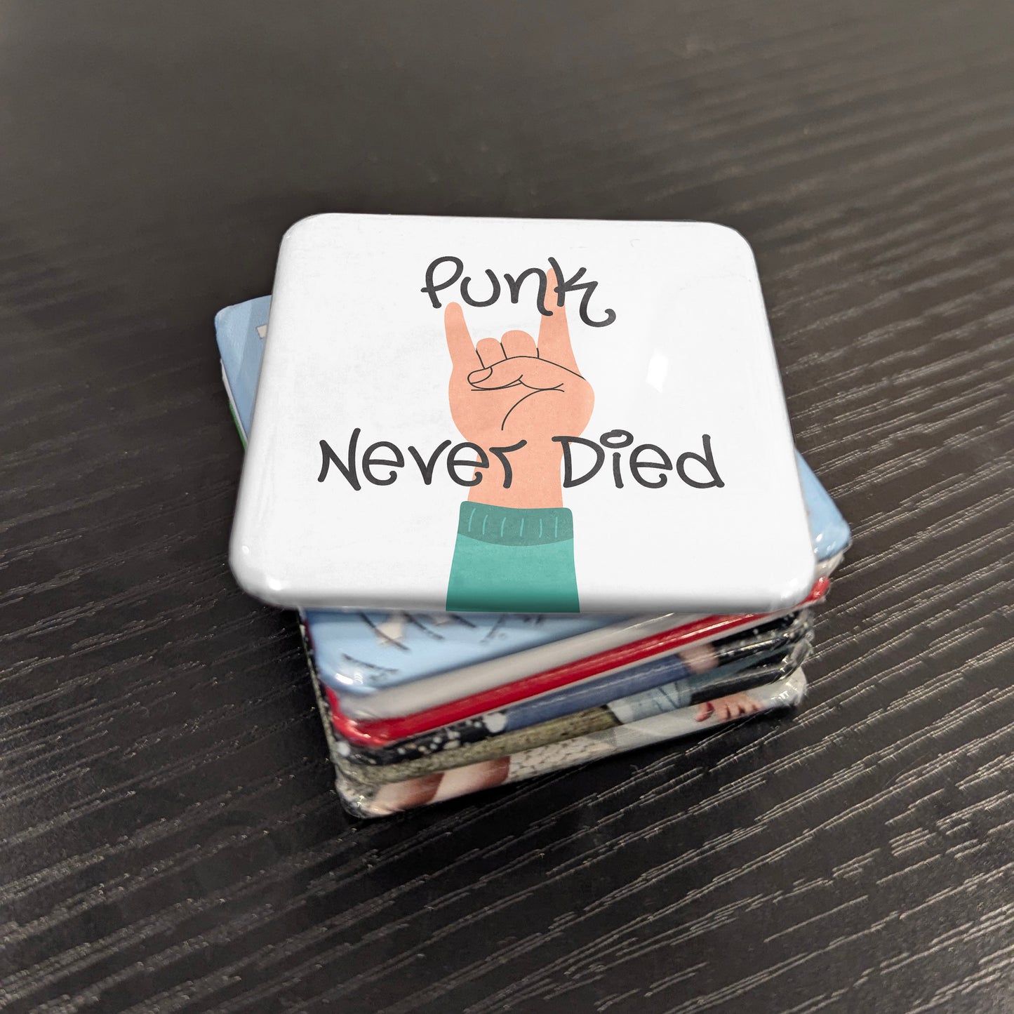 Punk Never Died Fridge Magnet - PhiloPerse