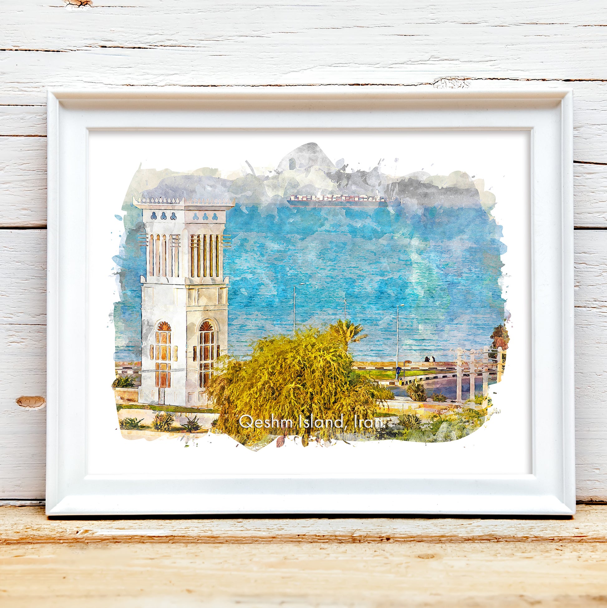 Qeshm Island Wind Tower, Iran, Art Print | 8×10 | Made in Canada - PhiloPerse