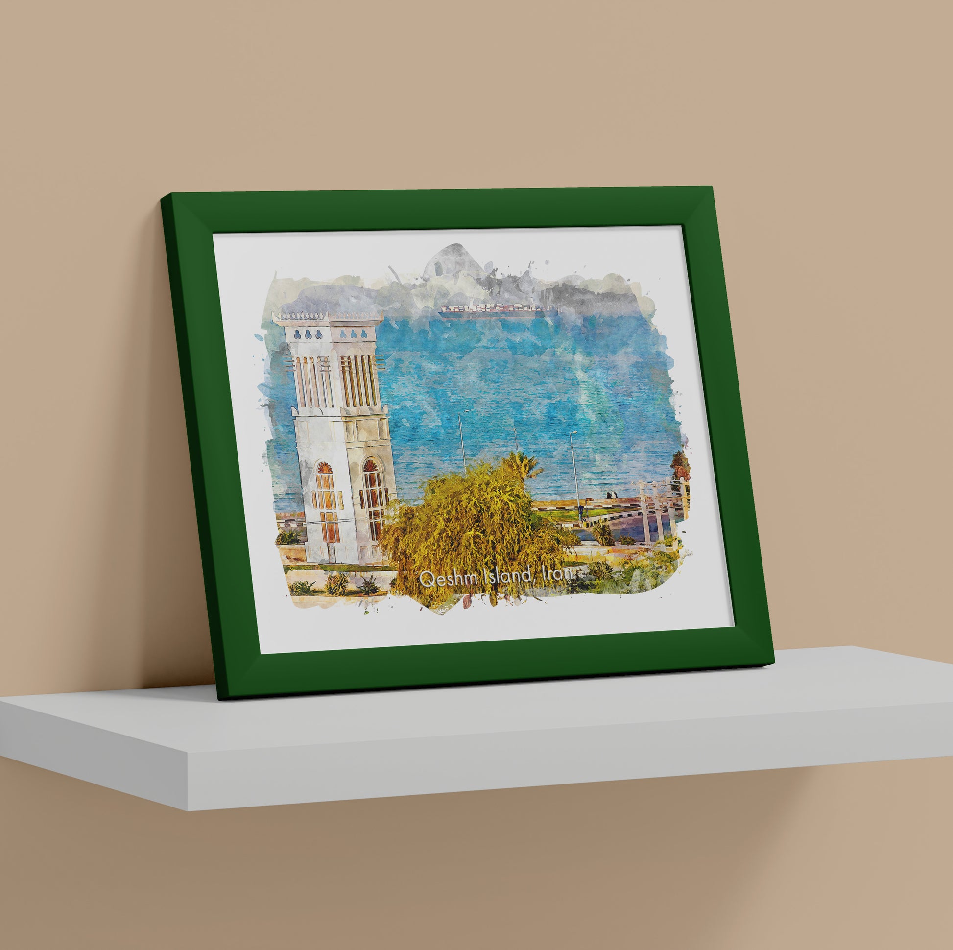 Qeshm Island Wind Tower, Iran, Art Print | 8×10 | Made in Canada - PhiloPerse