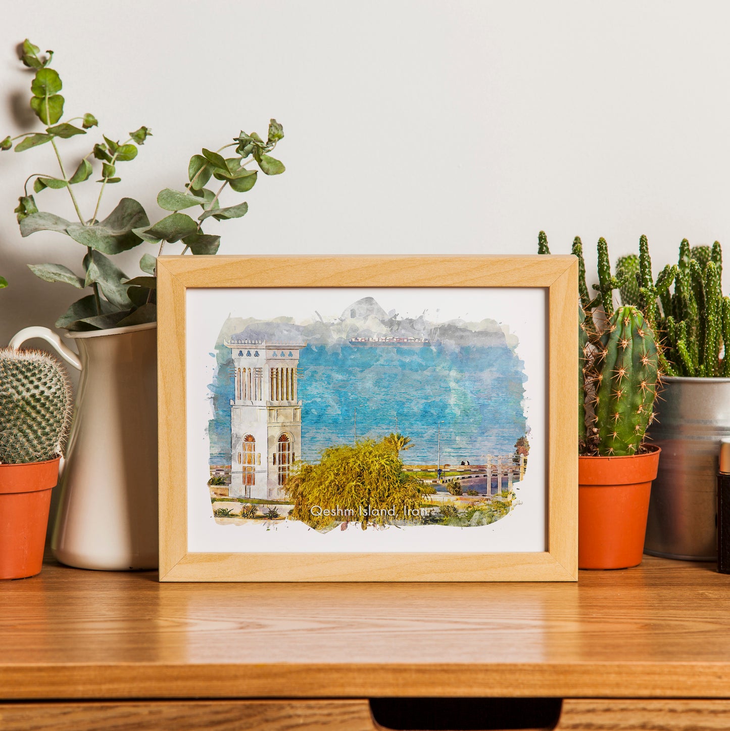 Qeshm Island Wind Tower, Iran, Art Print | 8×10 | Made in Canada - PhiloPerse