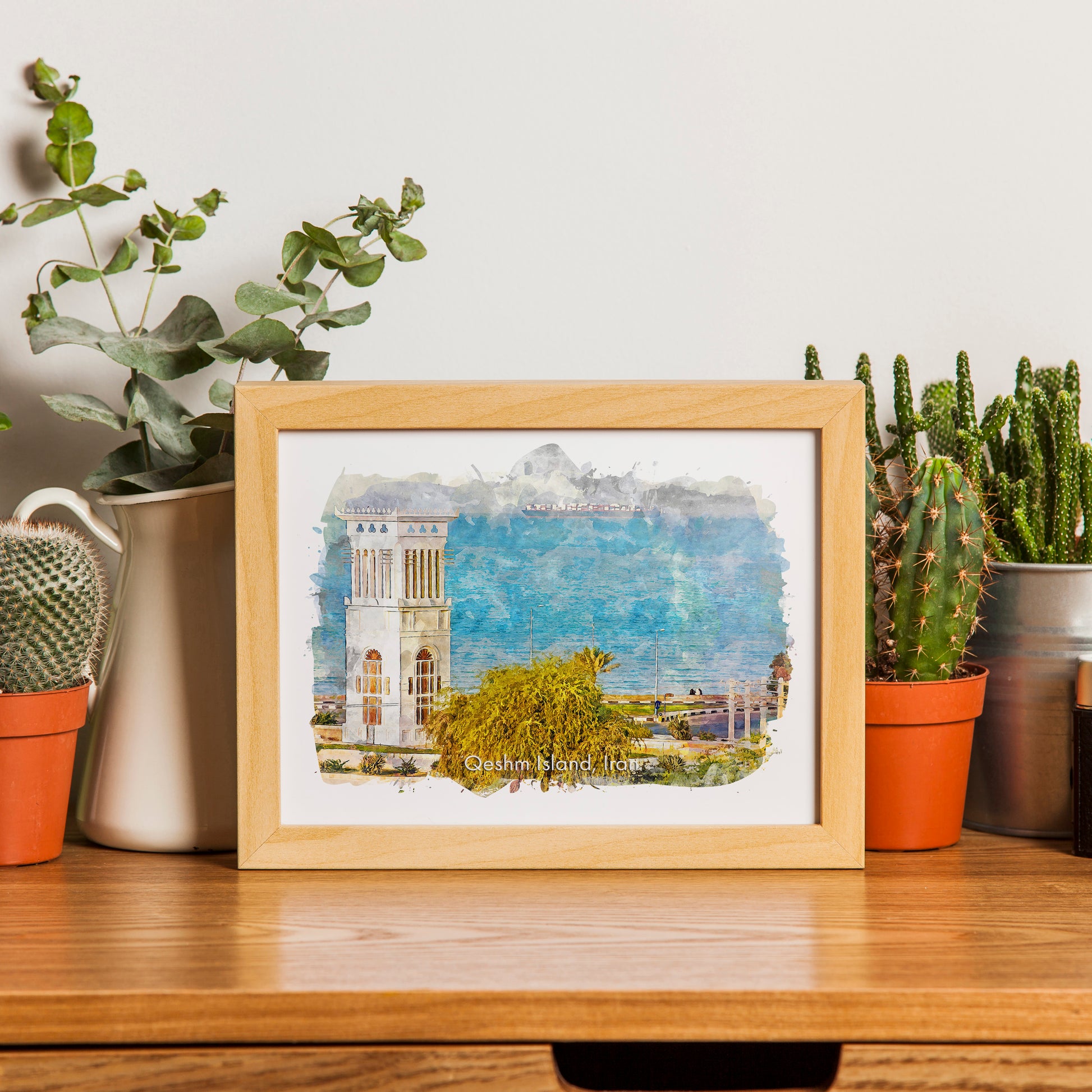 Qeshm Island Wind Tower, Iran, Art Print | 8×10 | Made in Canada - PhiloPerse