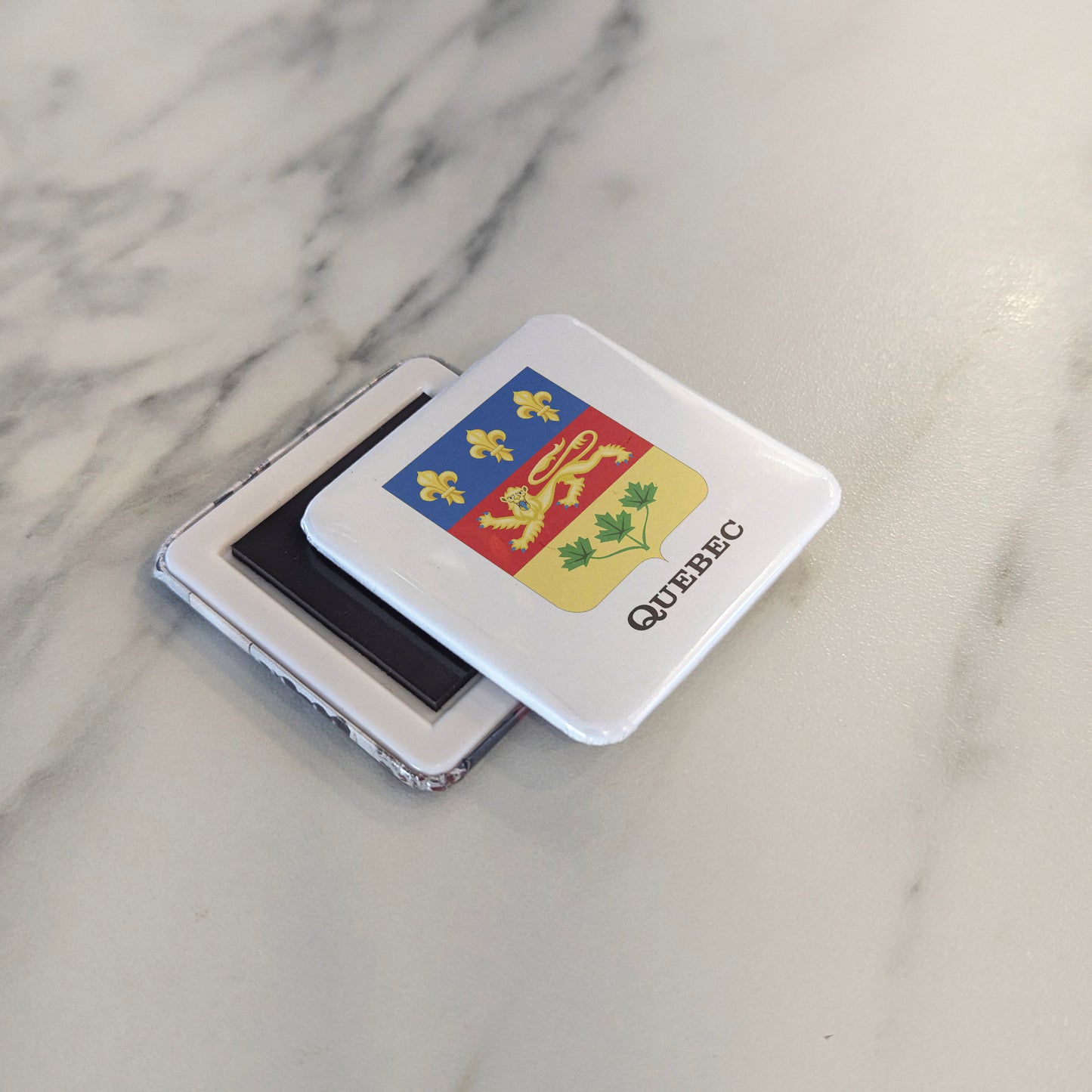 Quebec Coat of Arms Fridge Magnet - PhiloPerse