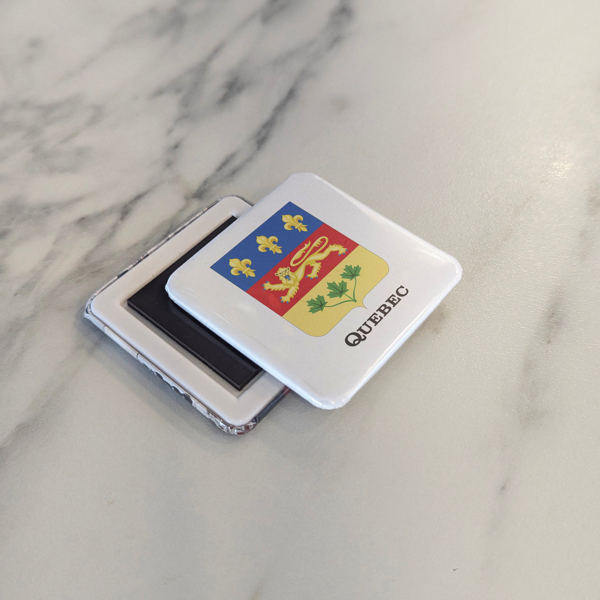 Quebec Coat of Arms Fridge Magnet - PhiloPerse