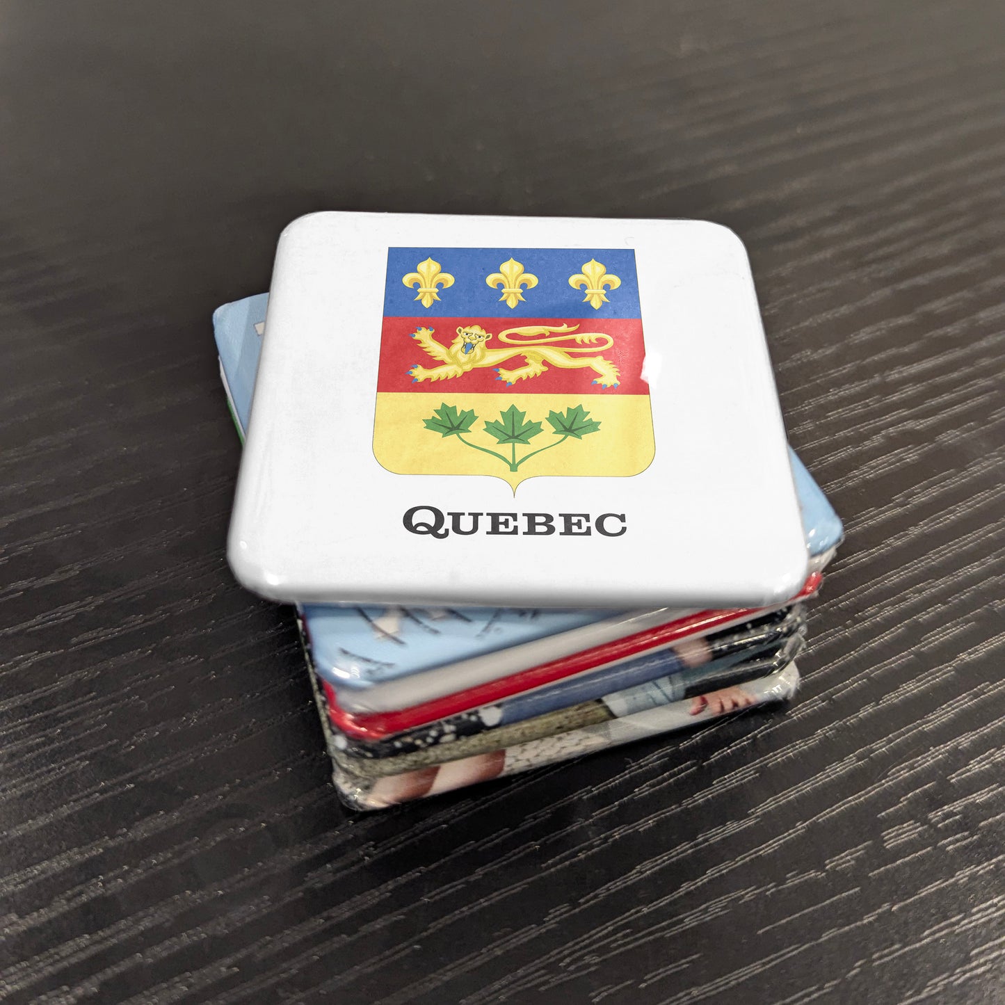 Quebec Coat of Arms Fridge Magnet - PhiloPerse