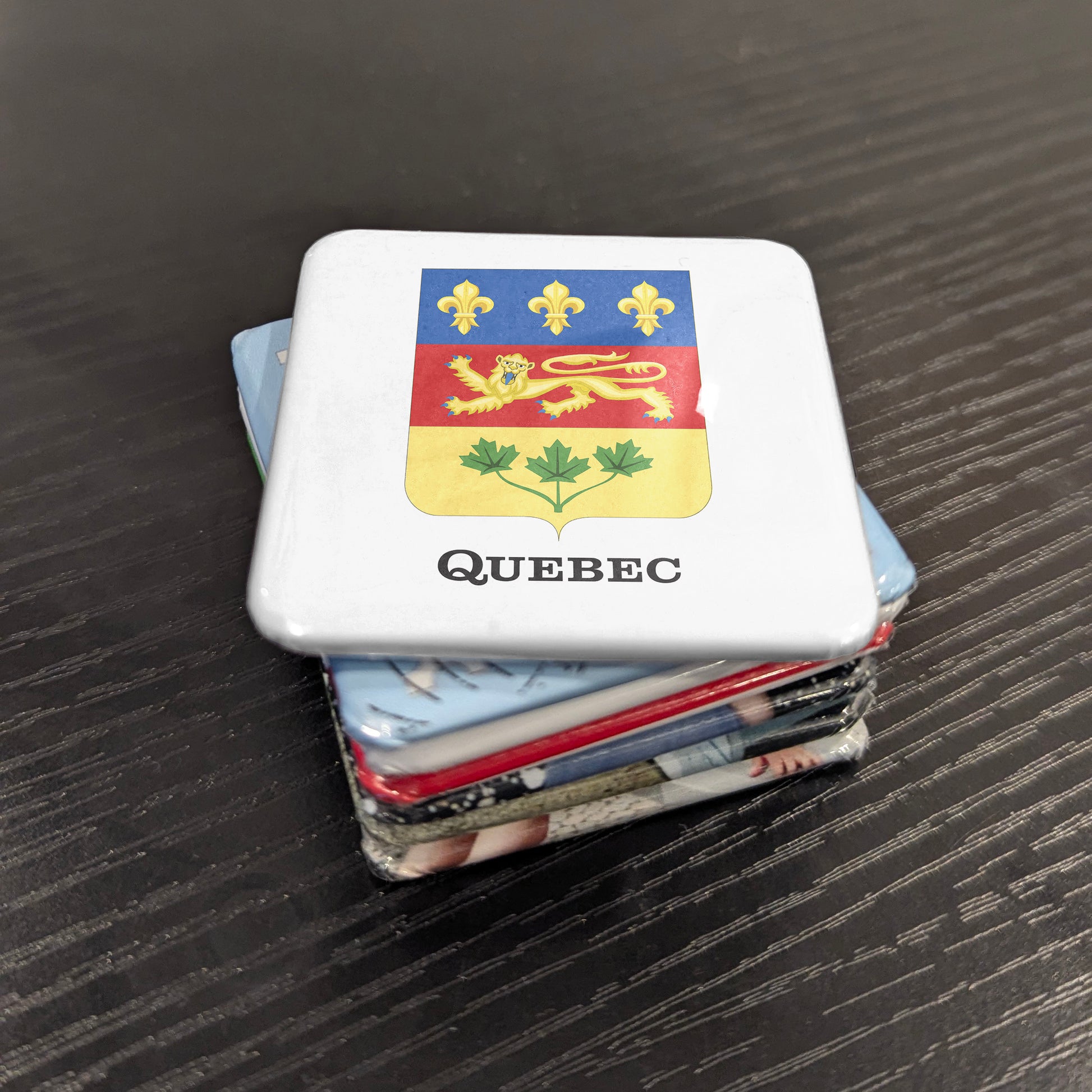 Quebec Coat of Arms Fridge Magnet - PhiloPerse