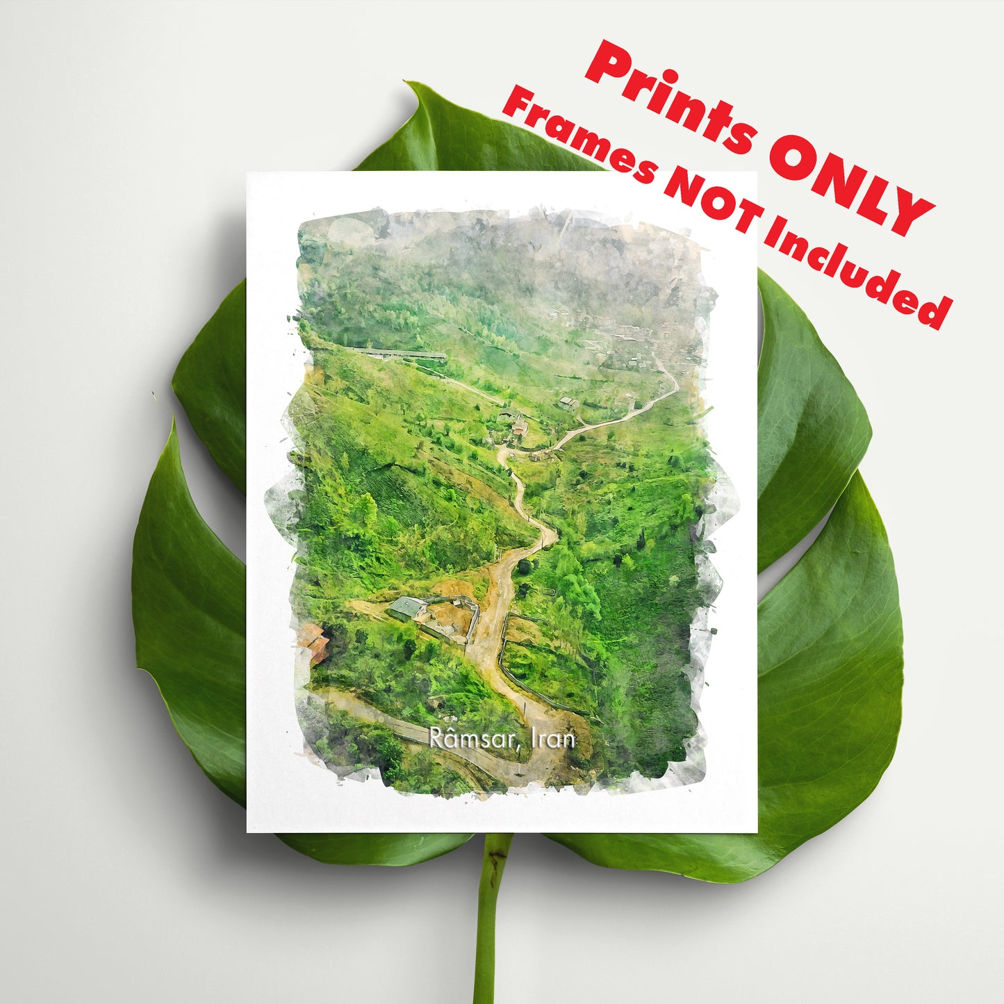 Ramsar, Iran, Art Print | 8×10 | Made in Canada - PhiloPerse