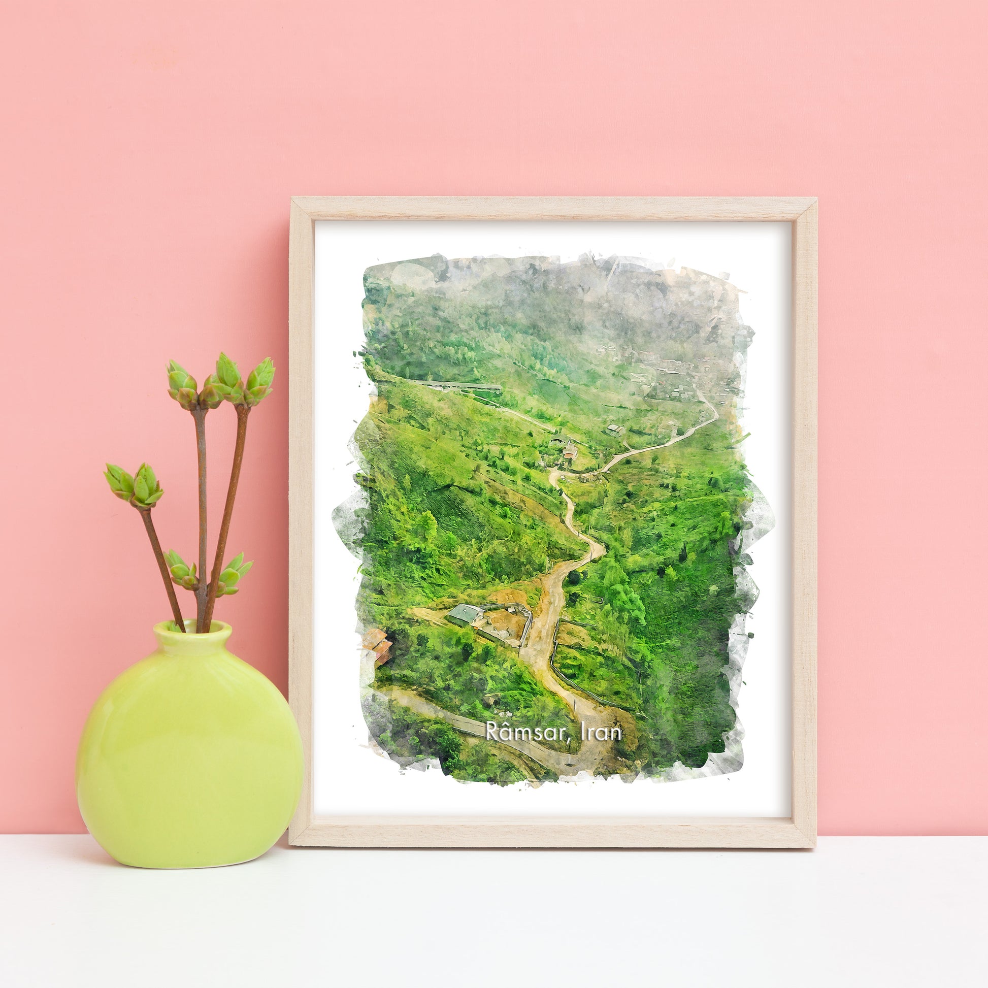Ramsar, Iran, Art Print | 8×10 | Made in Canada - PhiloPerse