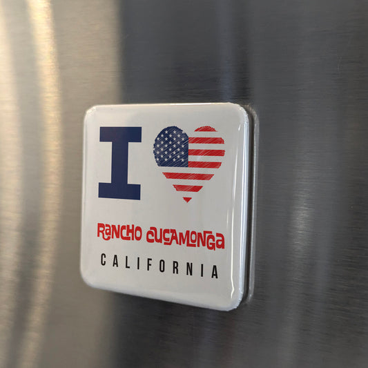 Rancho Cucamonga California Magnet | Inland Empire Gem | 2×2 | Made in Canada - PhiloPerse