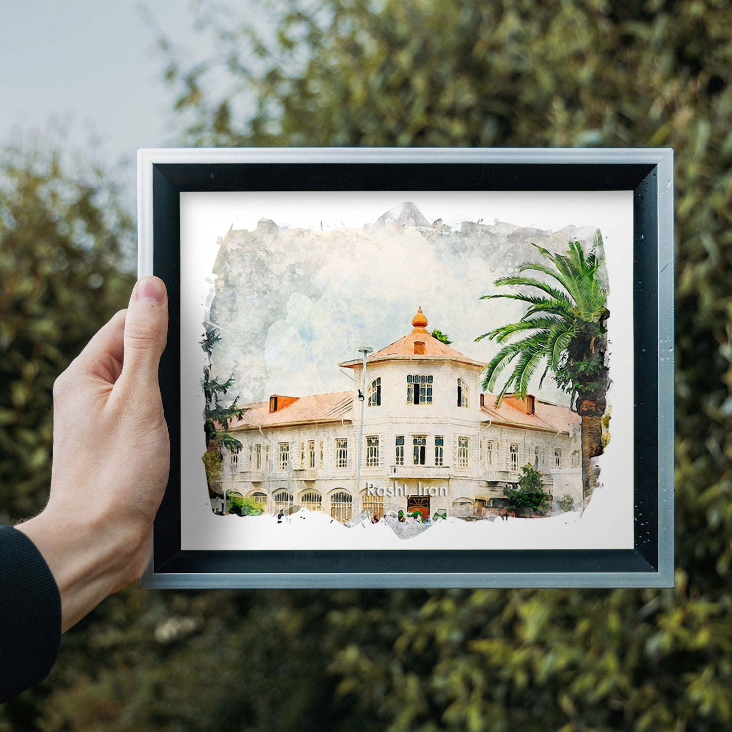 Rasht City Hall, Iran, Art Print | 8×10 | Made in Canada - PhiloPerse