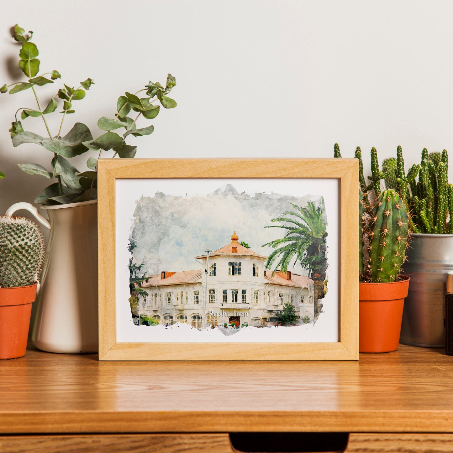 Rasht City Hall, Iran, Art Print | 8×10 | Made in Canada - PhiloPerse